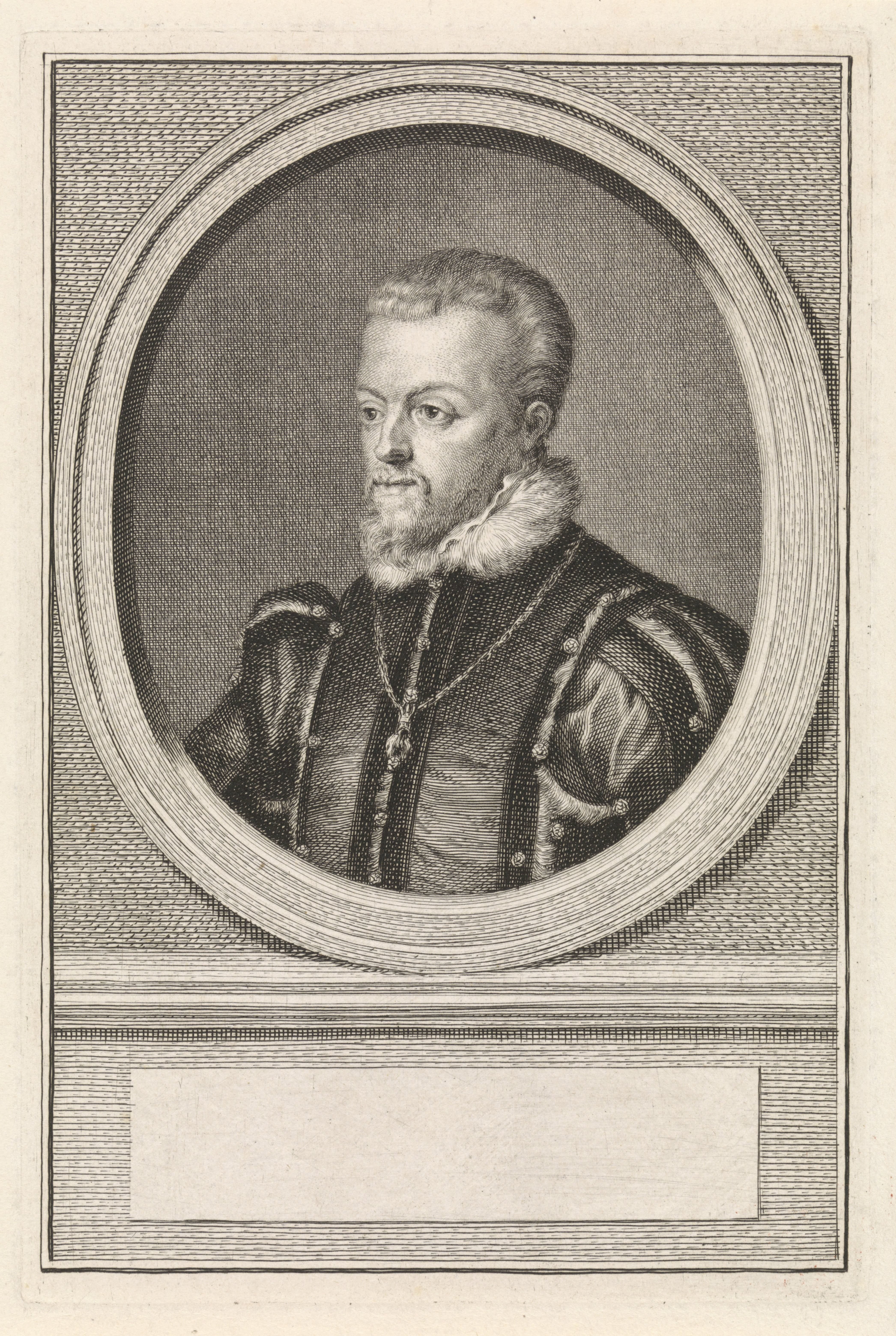 Portret van Filips II, koning van Spanje