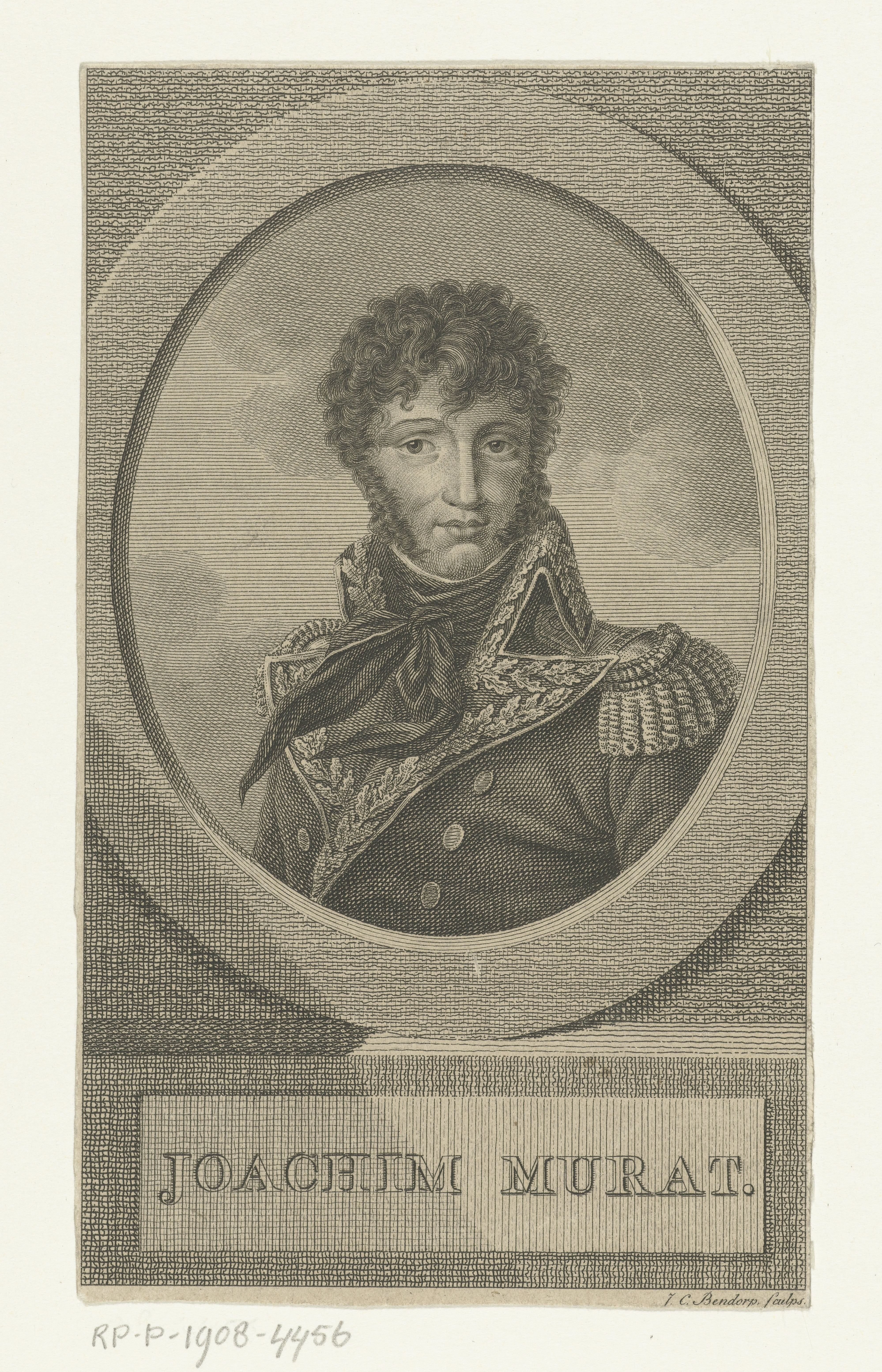 Portret van Joachim Murat koning van Napels