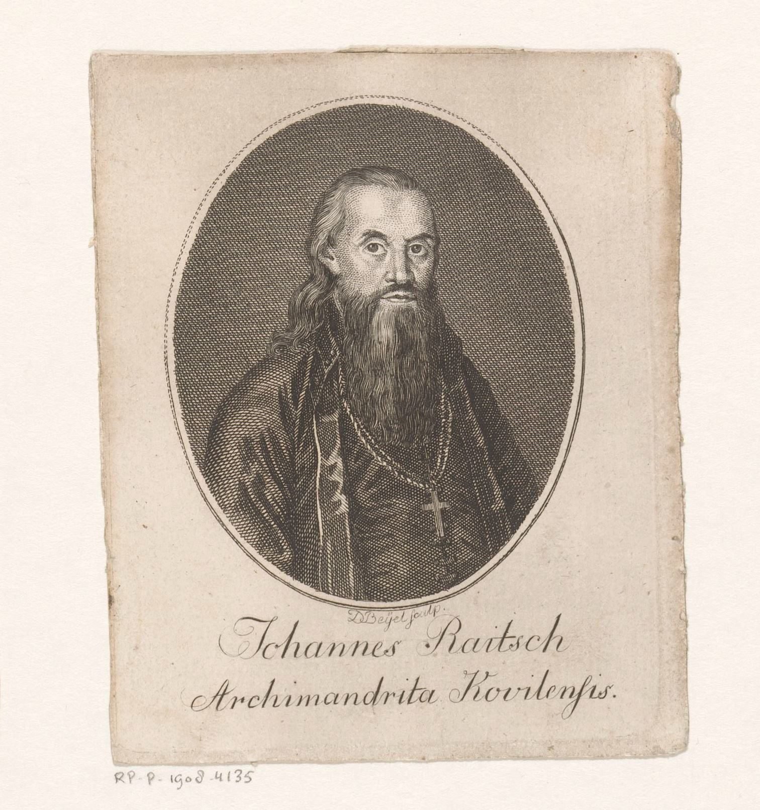 Portret van Jovan Rajić