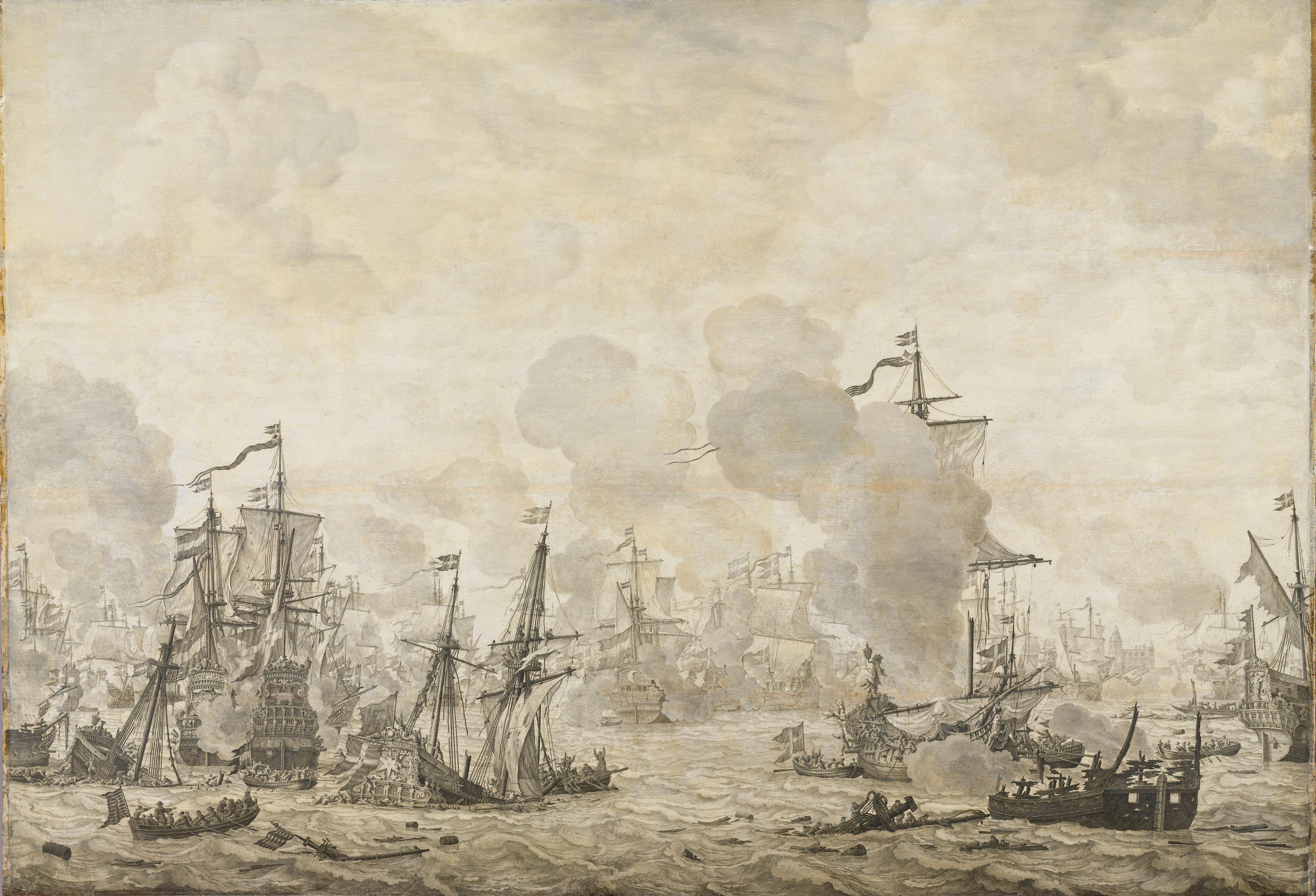 Episode from the Battle between the Dutch and Swedish Fleets in the Sound, 8 November 1658