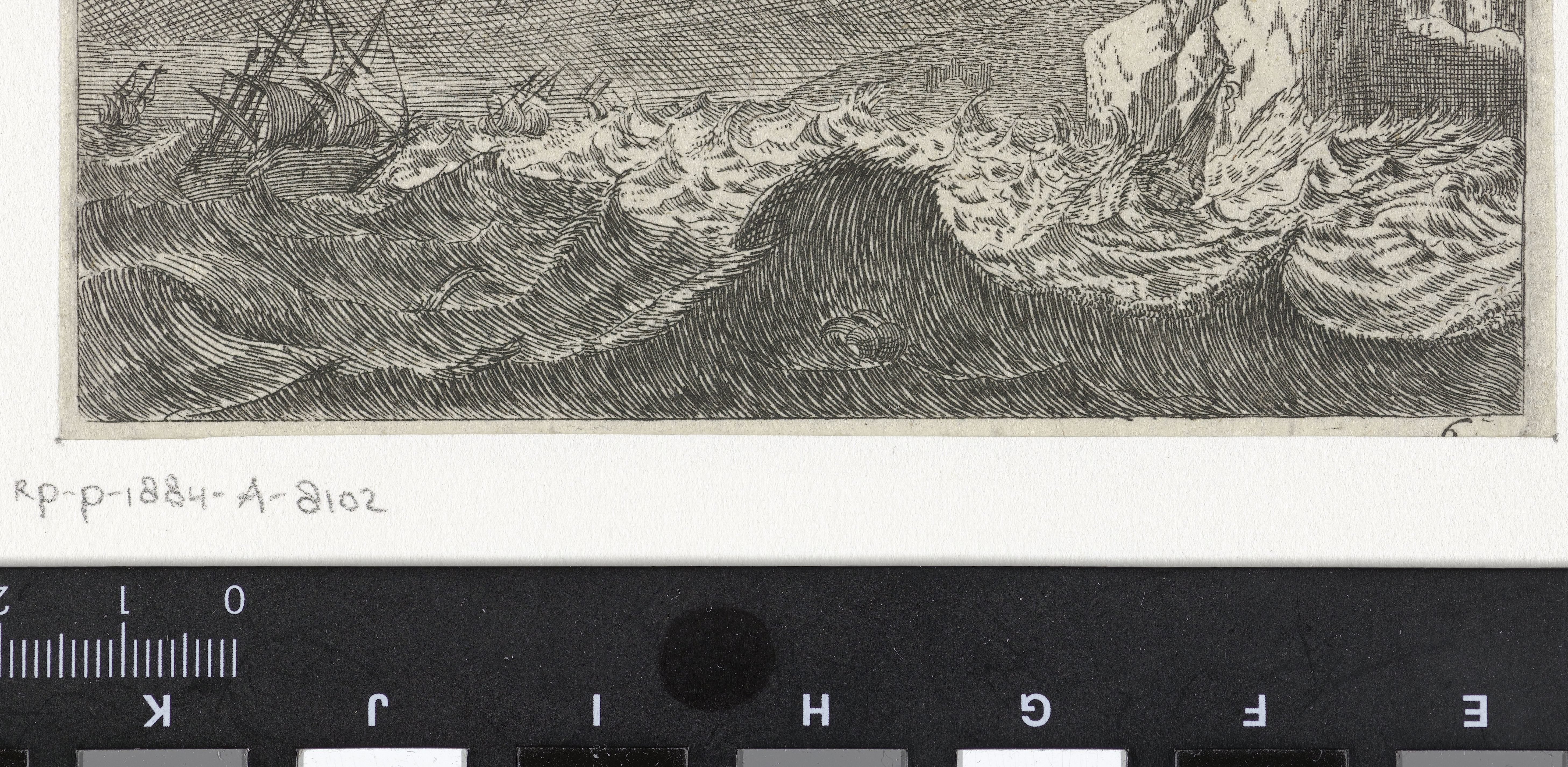 Storm op zee
