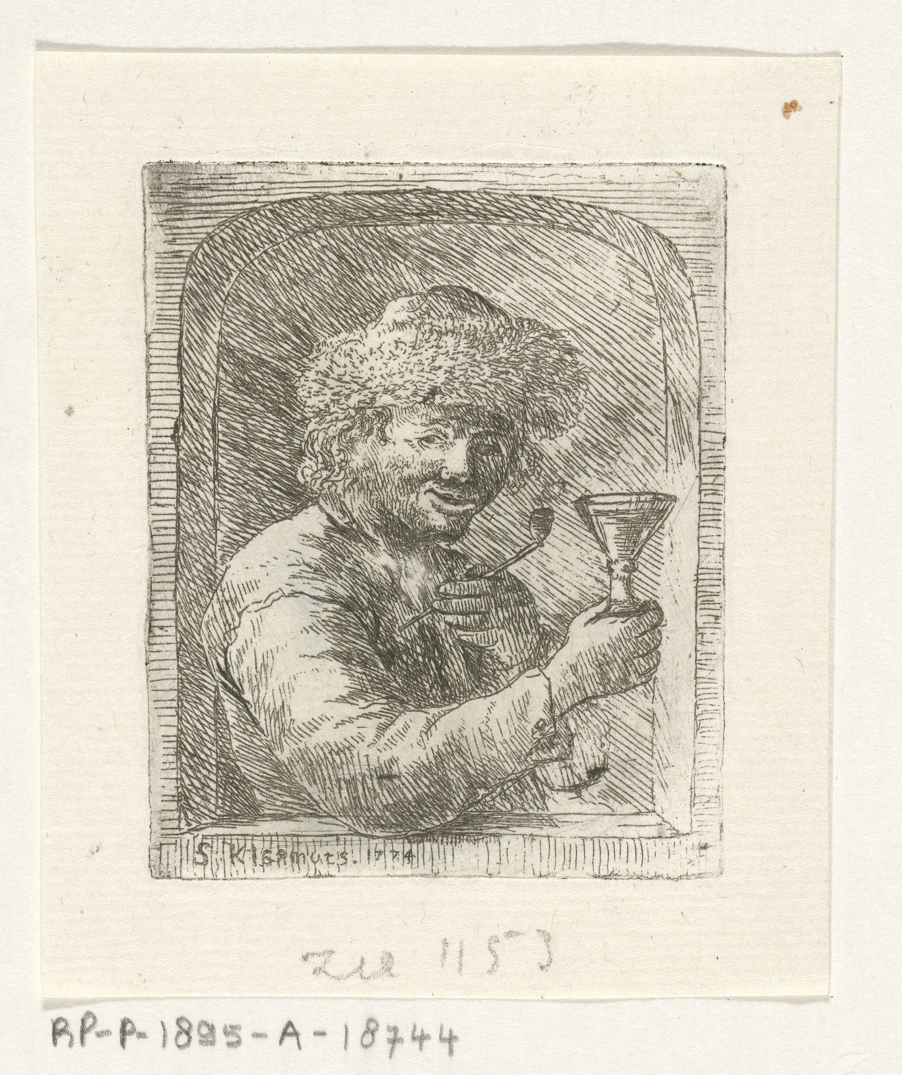 Pijprokende drinker