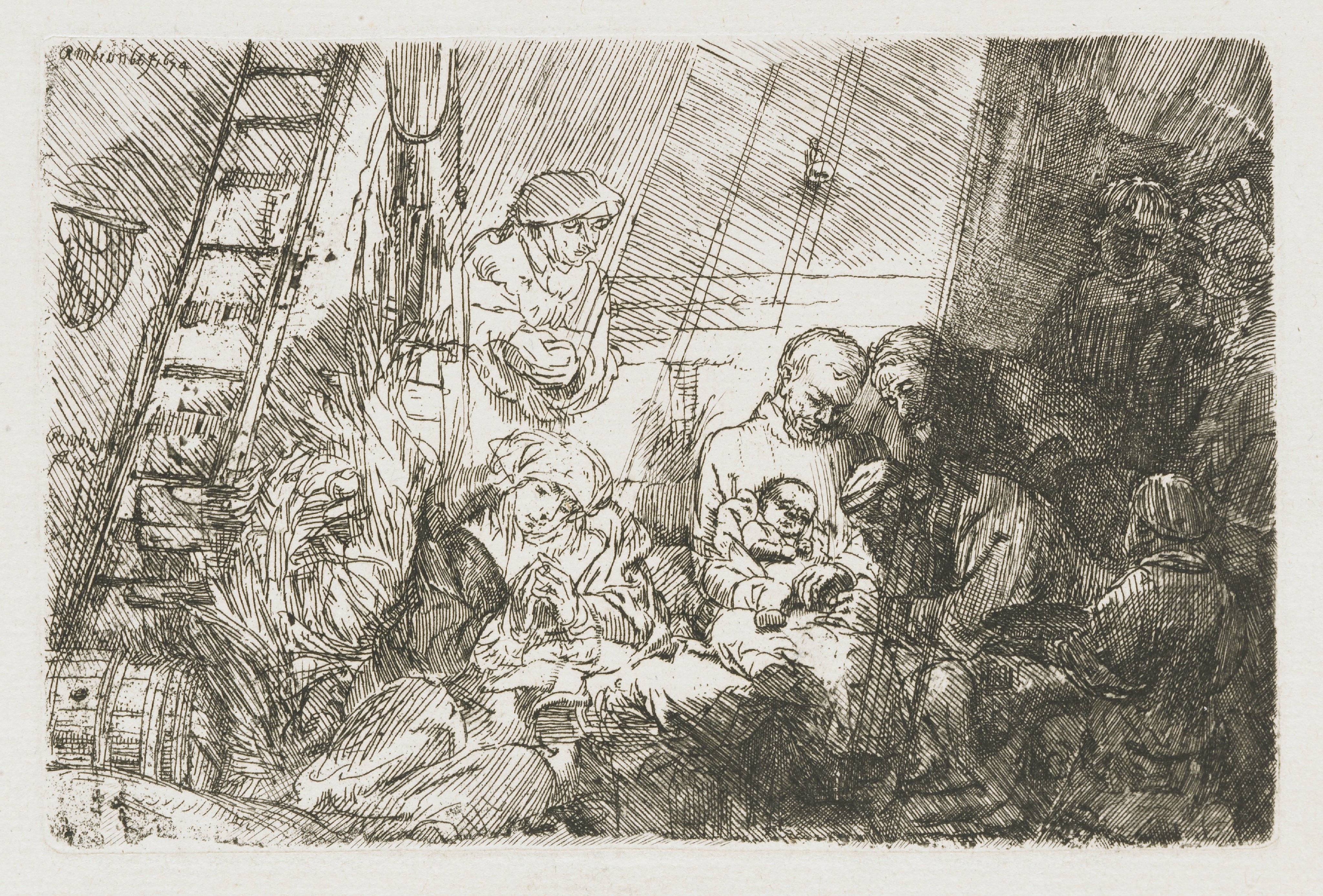 The circumcision in the stable