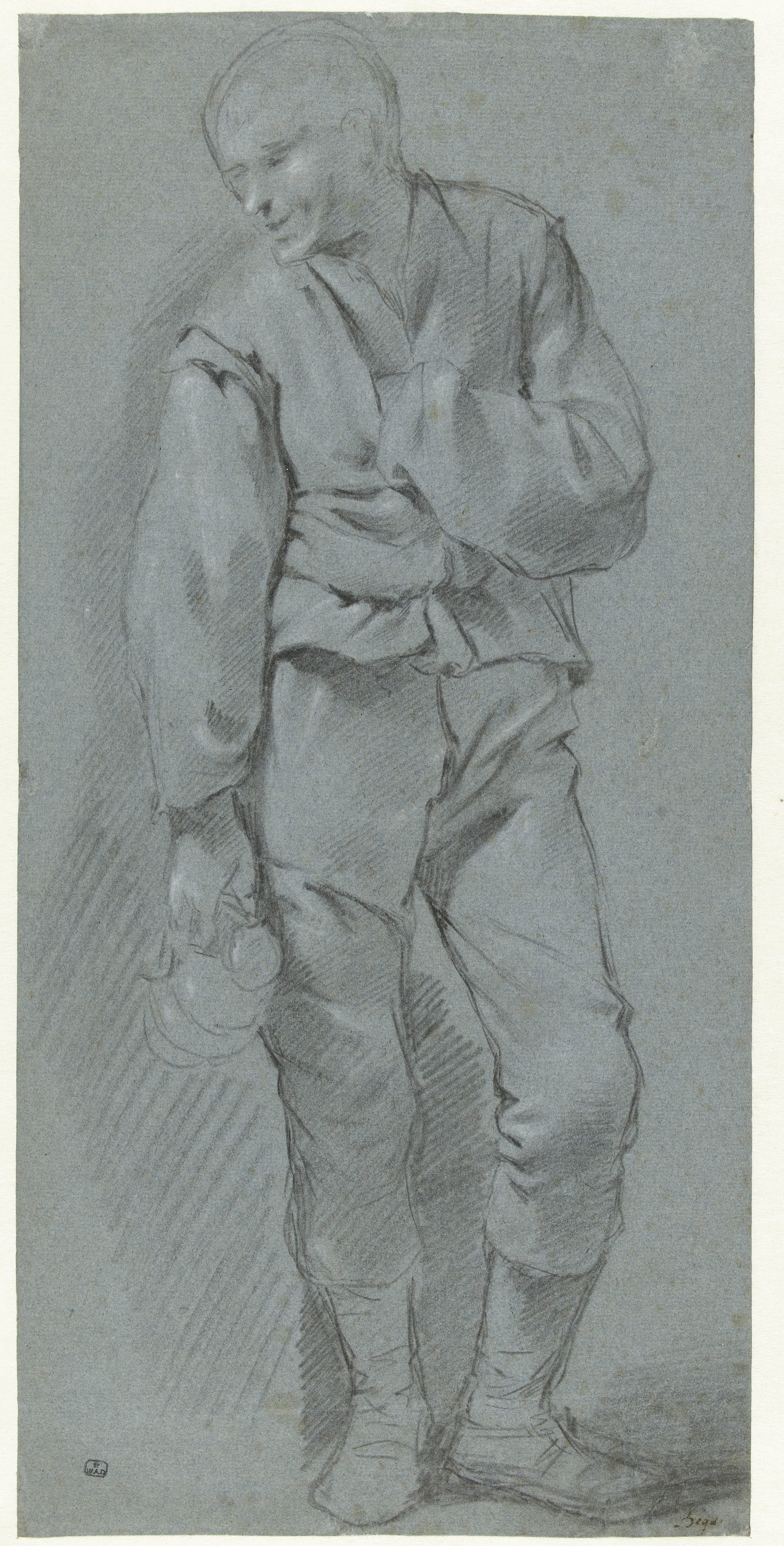 Standing Man, Holding a Pitcher in his Right Hand