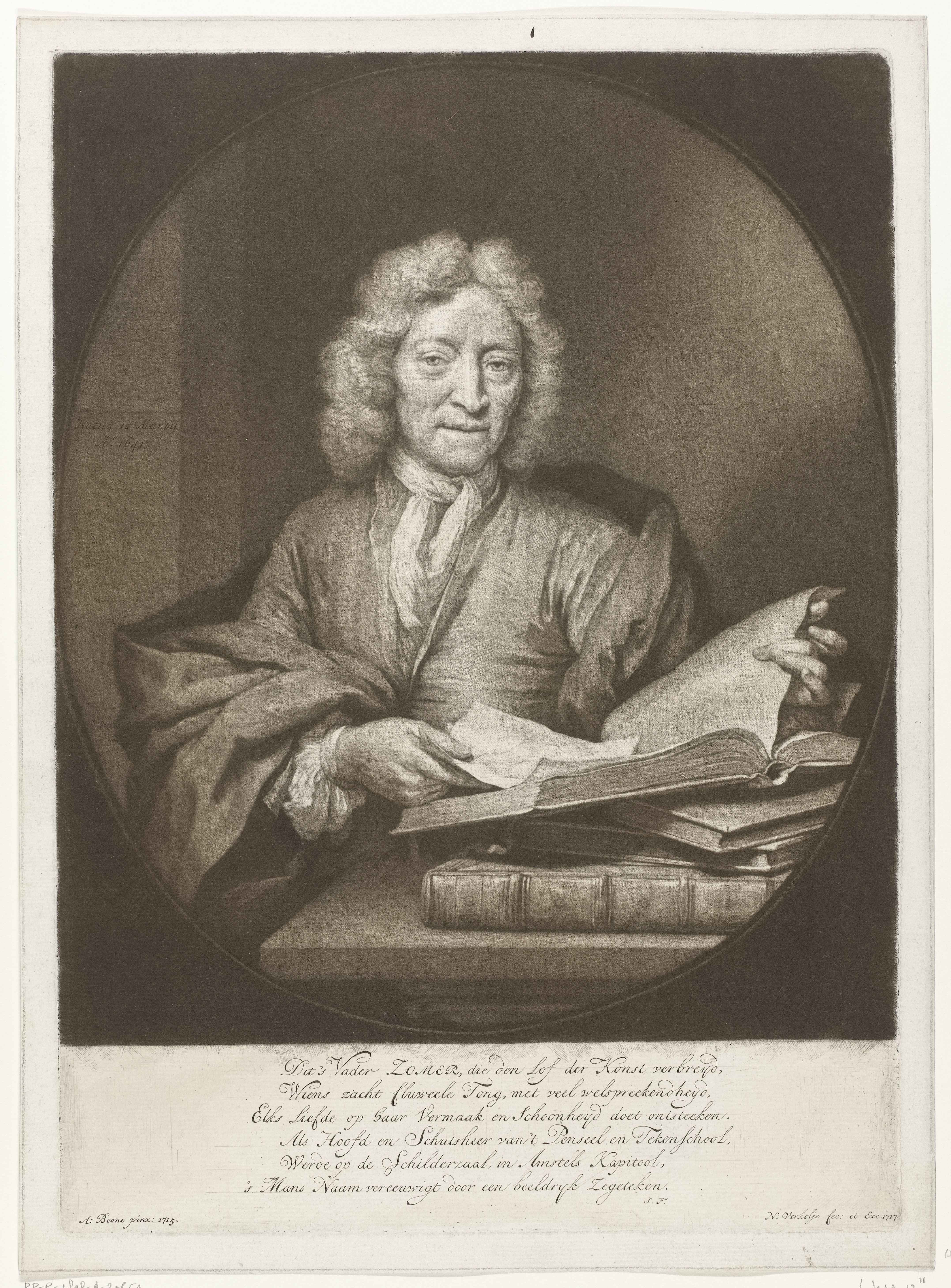 Portret van Jan Pietersz. Zomer