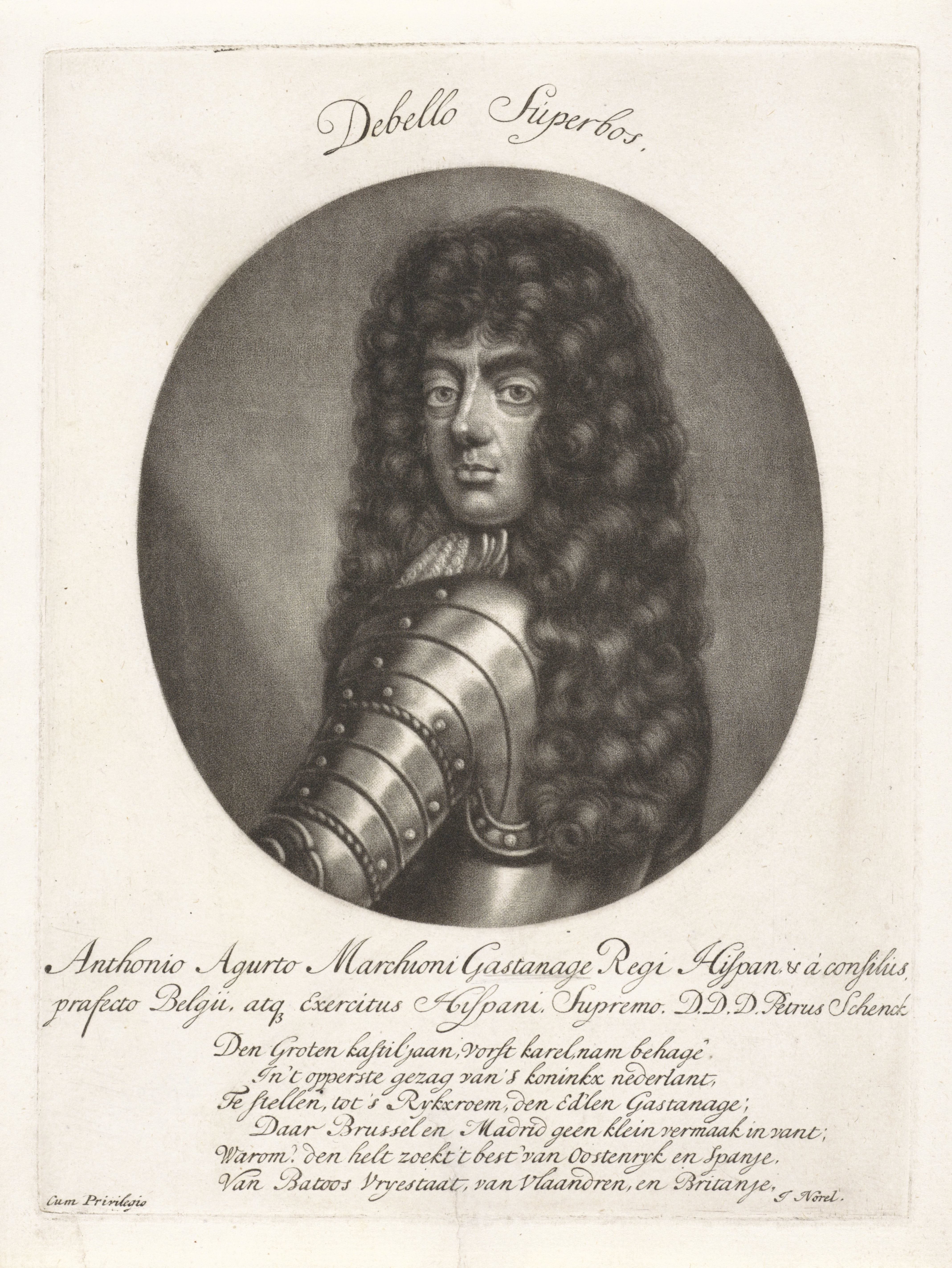 Portret van Francisco Antonio de Agurto