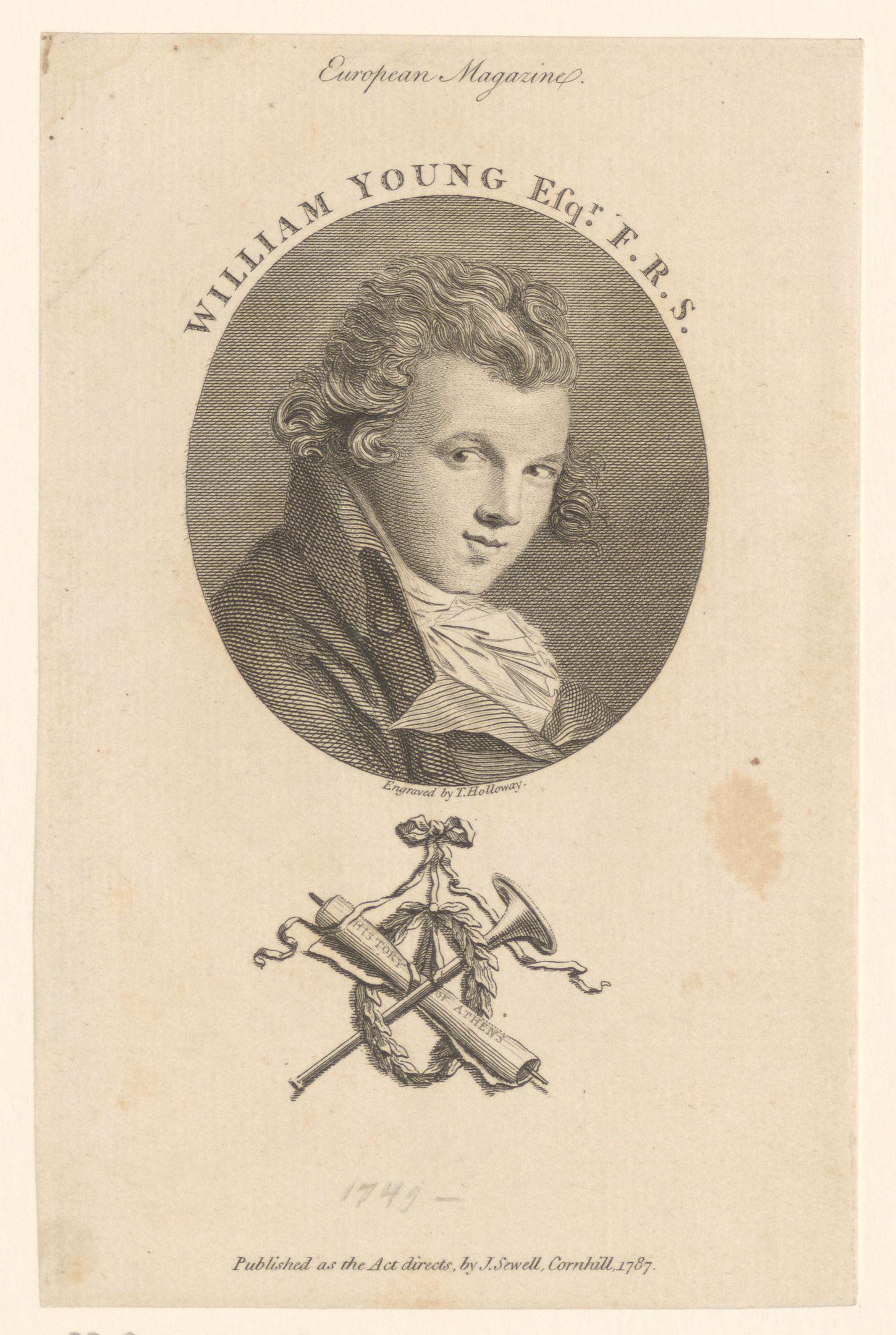Portret van William Young