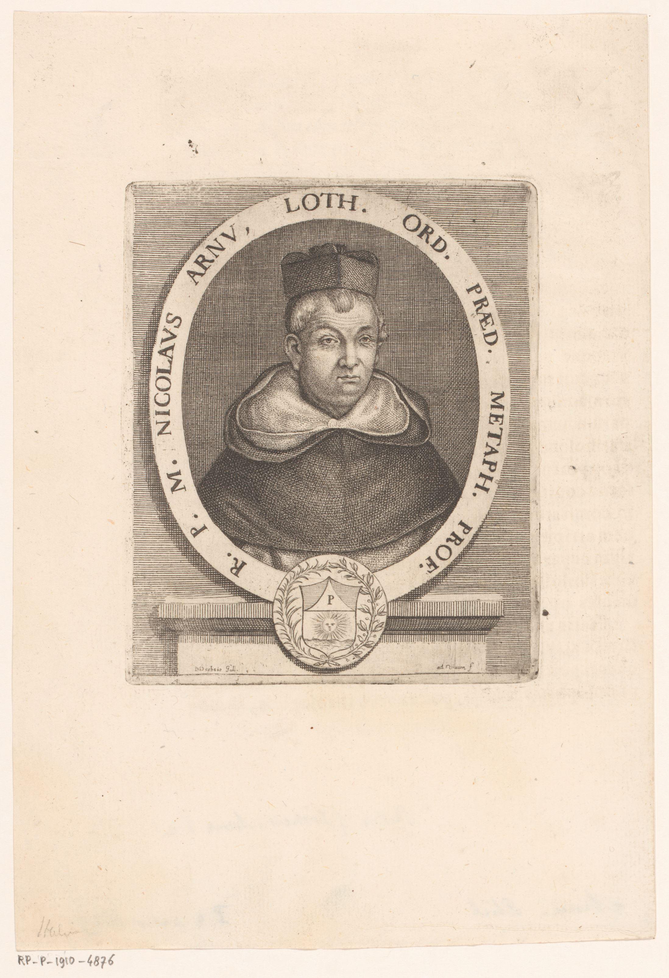 Portret van Nicolas Arnu