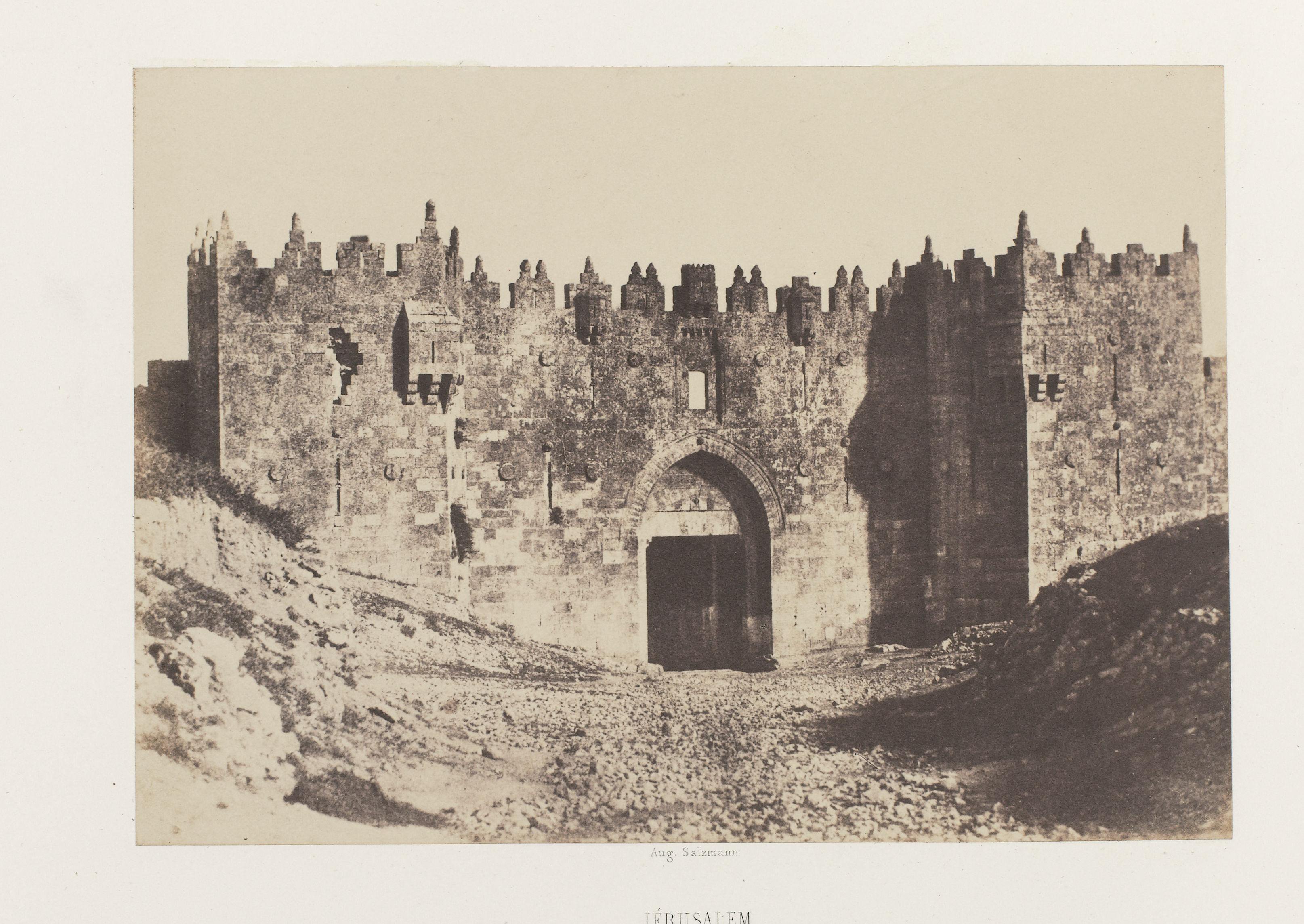 Damascuspoort te Jeruzalem