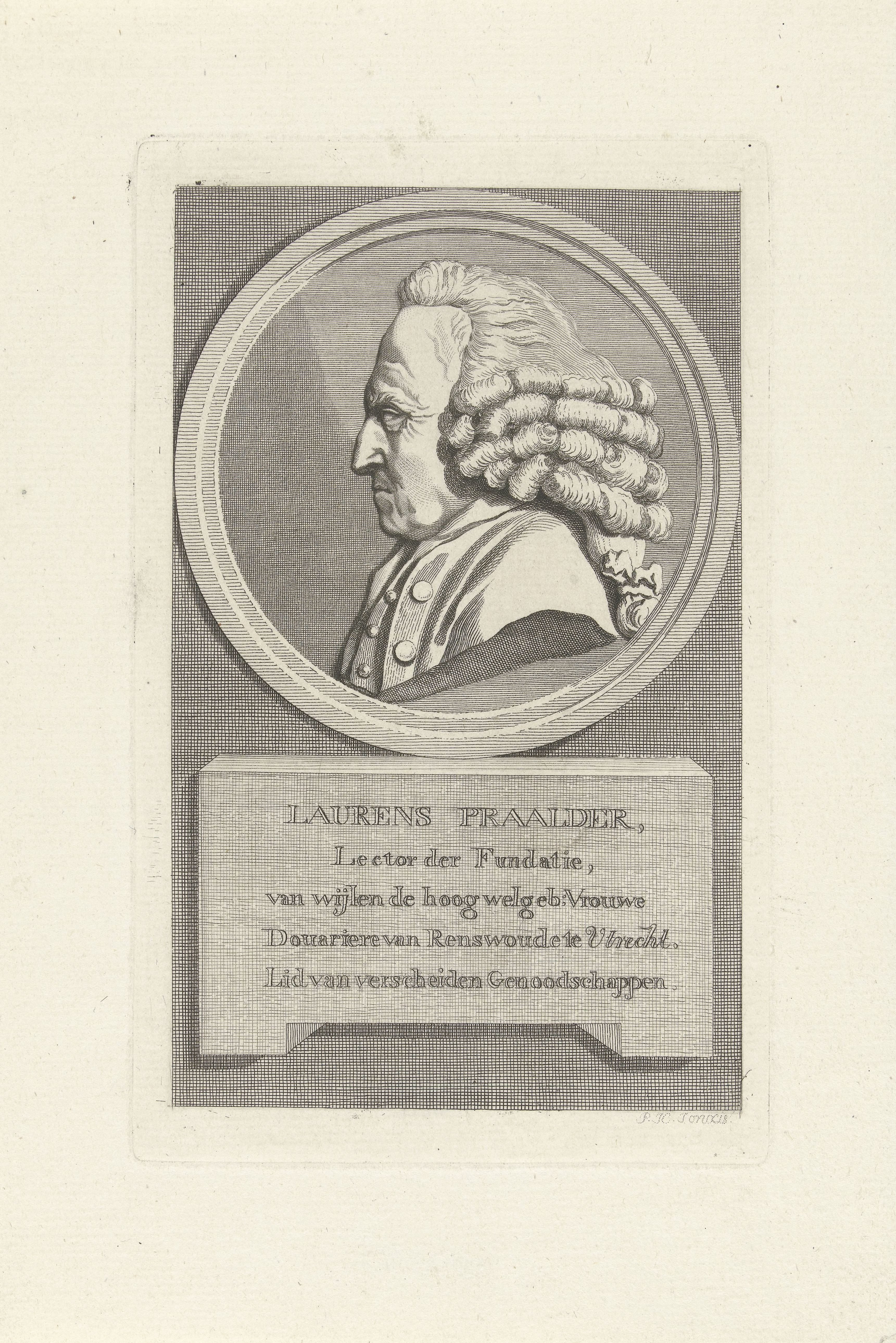 Portret van Laurens Praalder