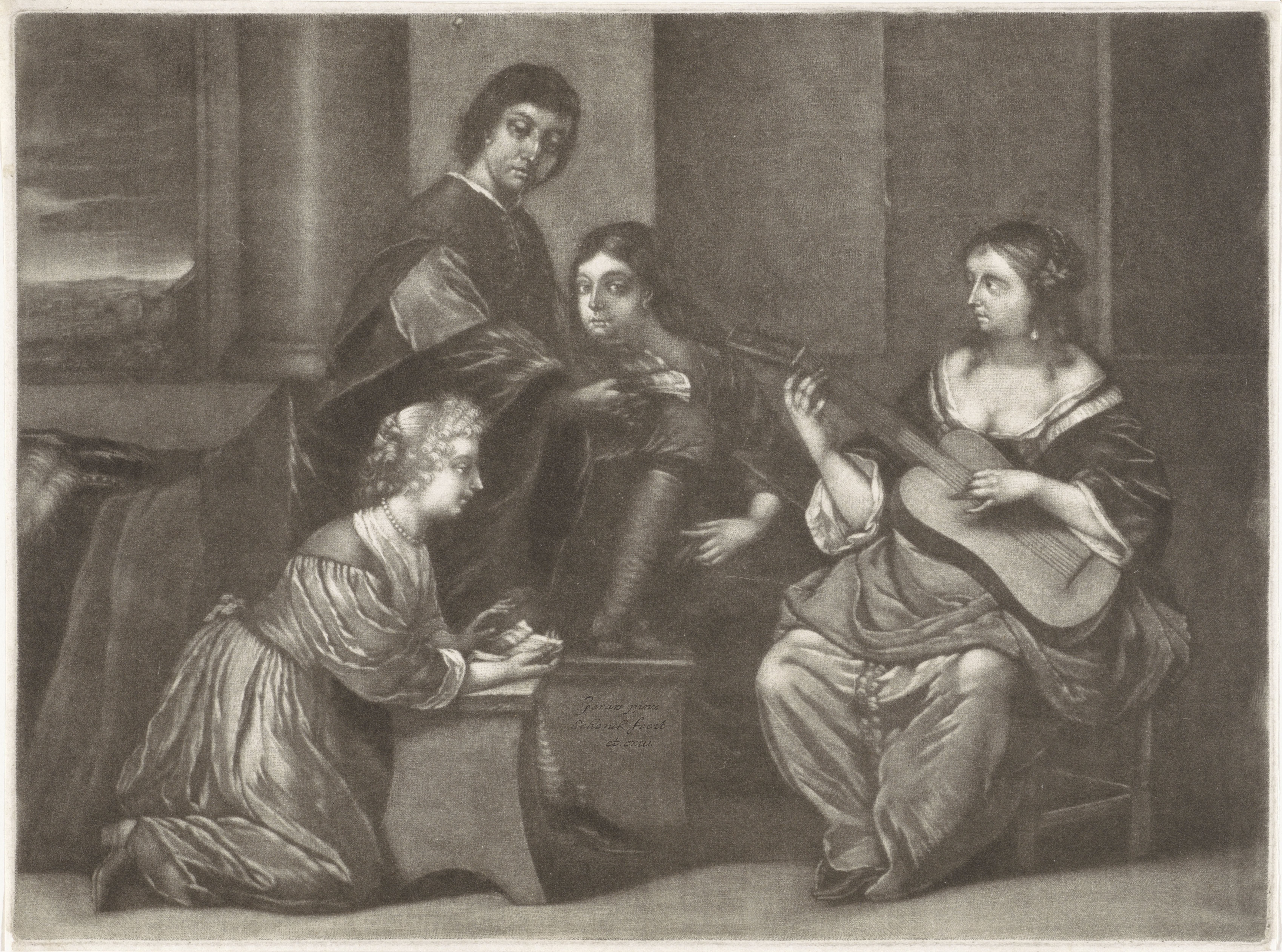 Musicerend gezelschap