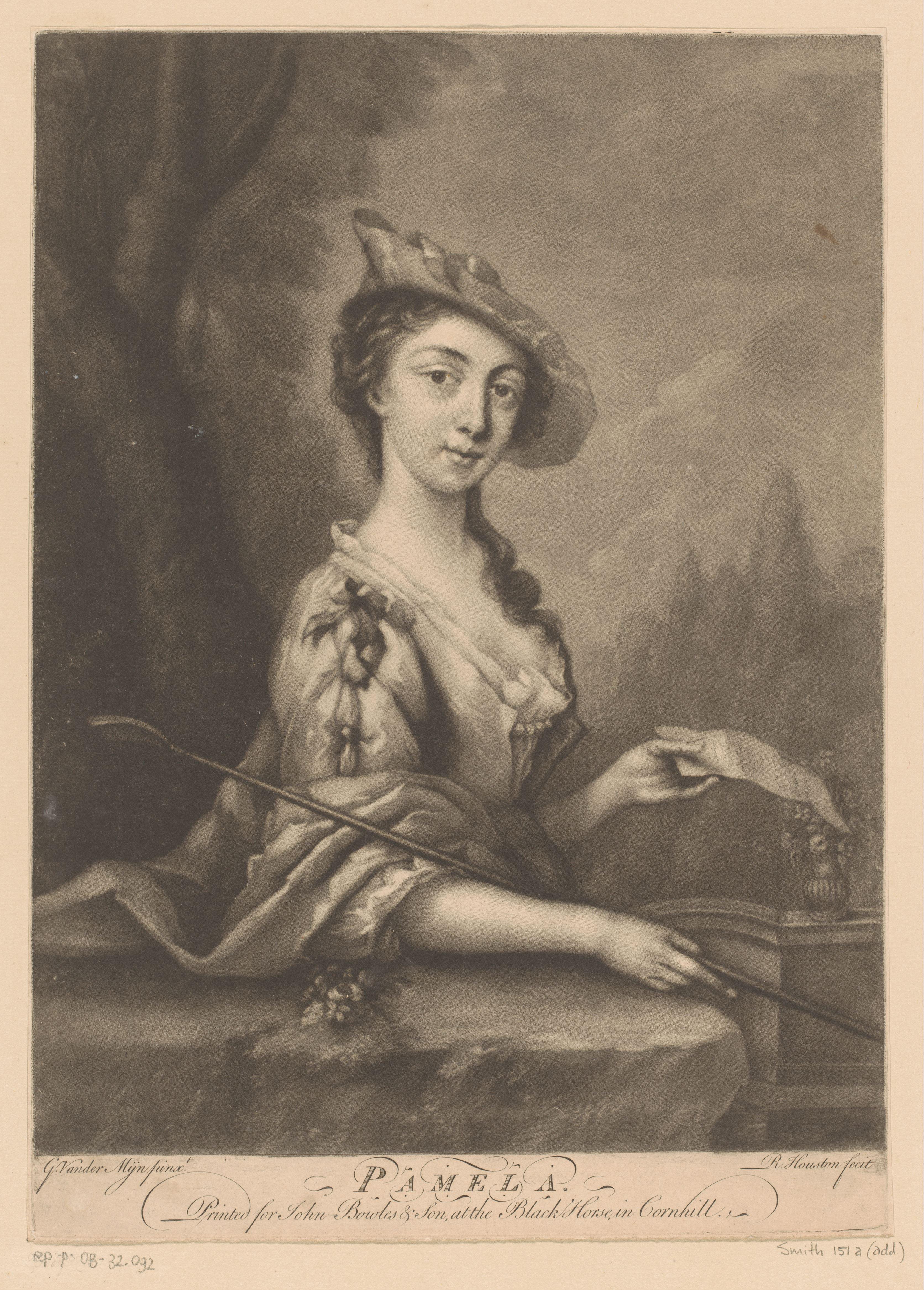 Portret van een onbekende vrouw, bekend als Pamela