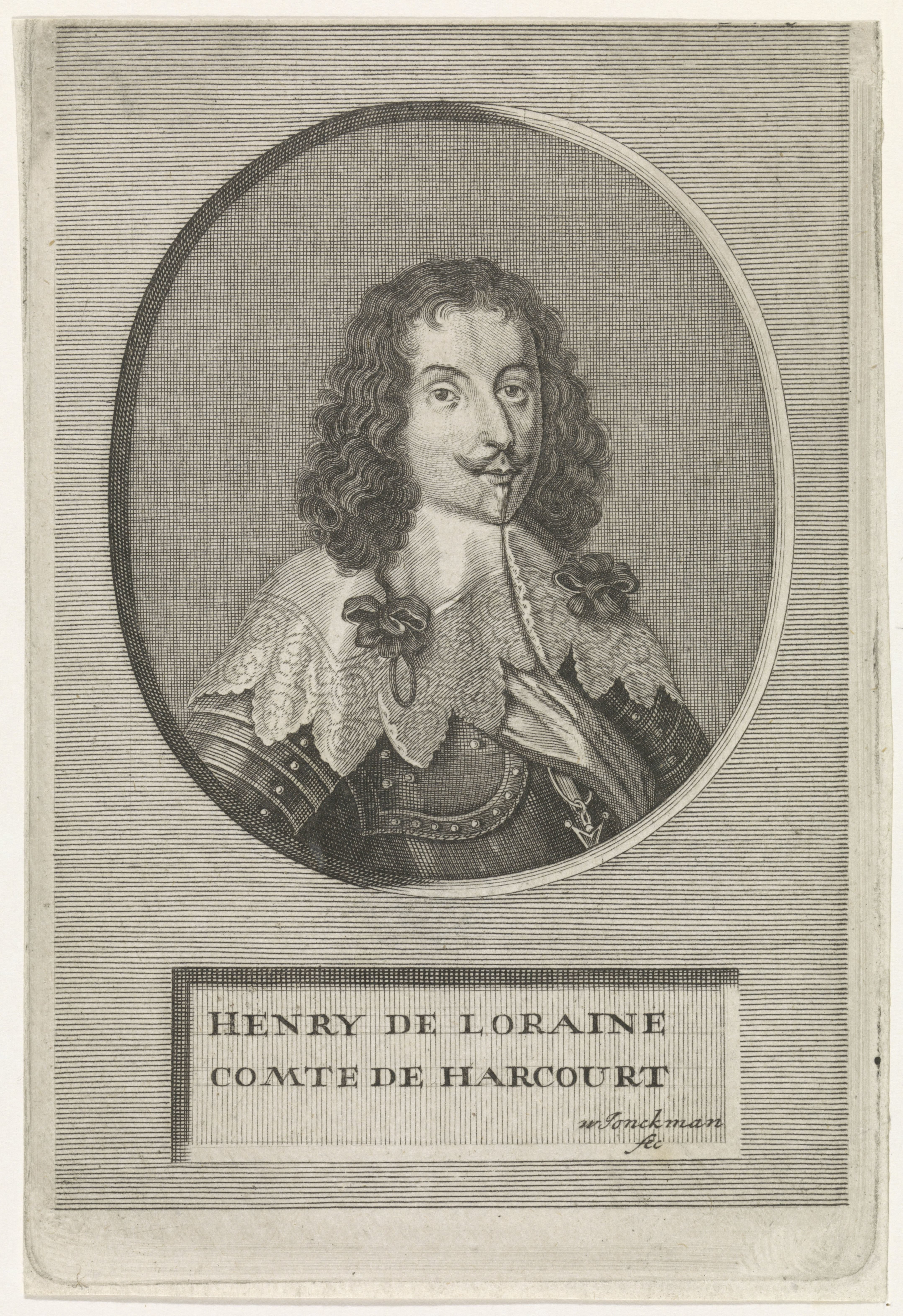 Portret van Henri de Lorraine