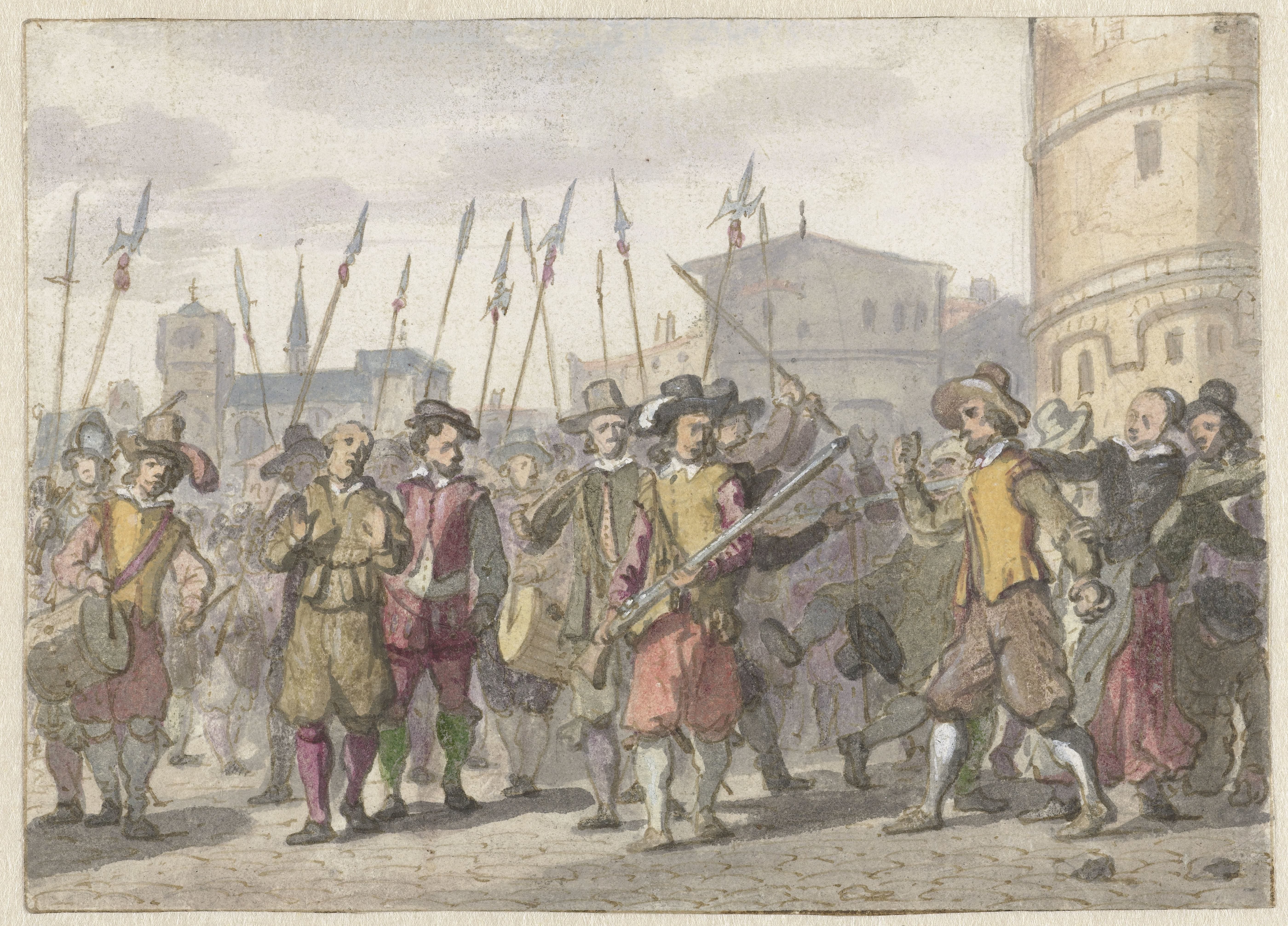 Oproer bij de veroordeling van Cornelis Halewijn en Herman Jansz. te Antwerpen in 1559