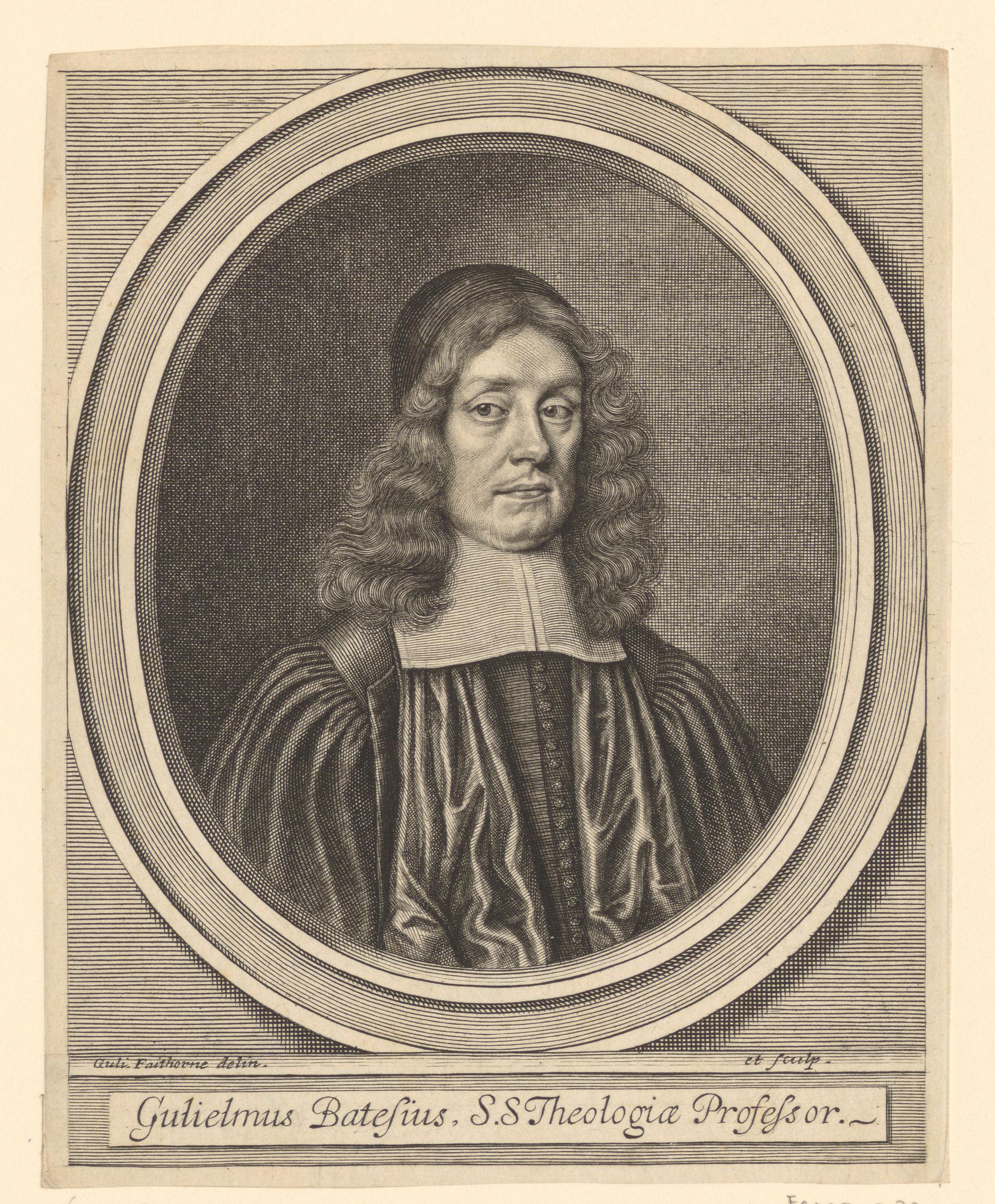 Portret van William Bates