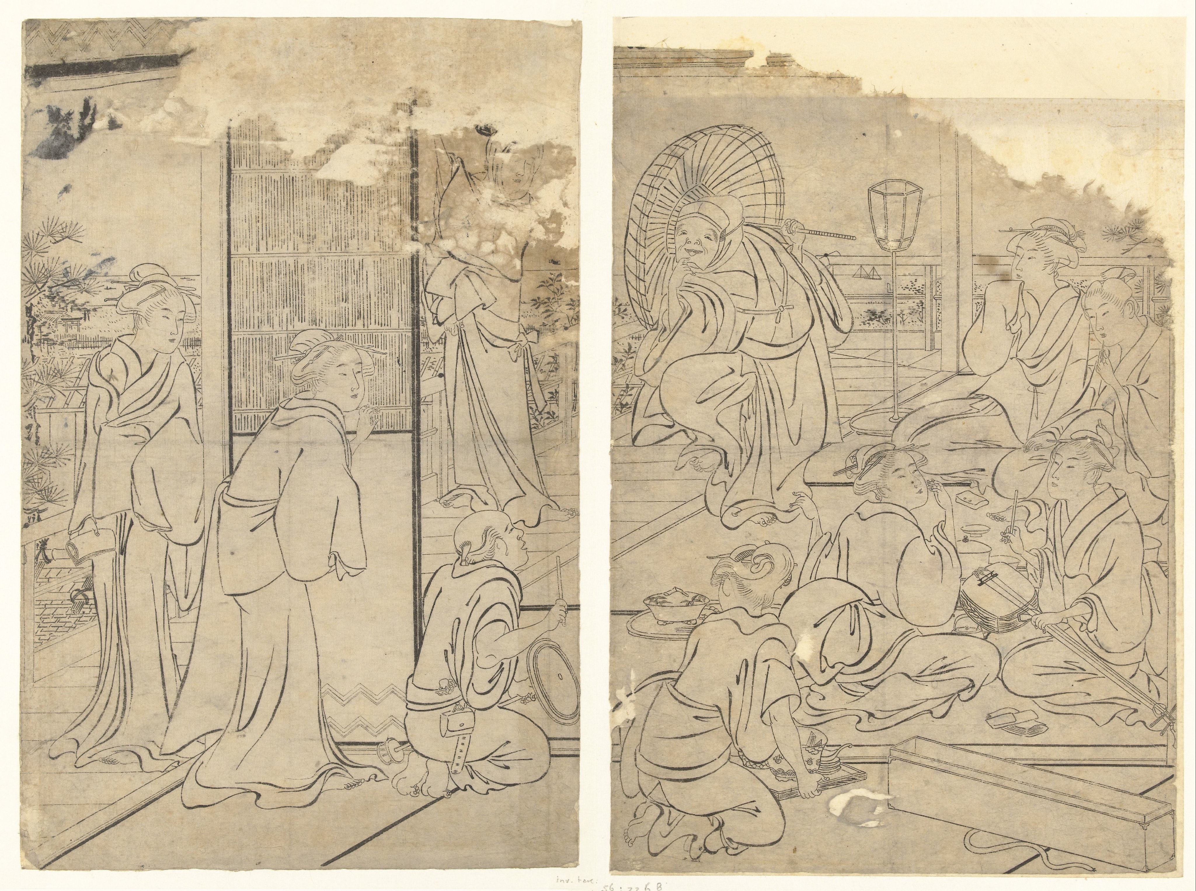 Feast in the Komeikan Teahouse