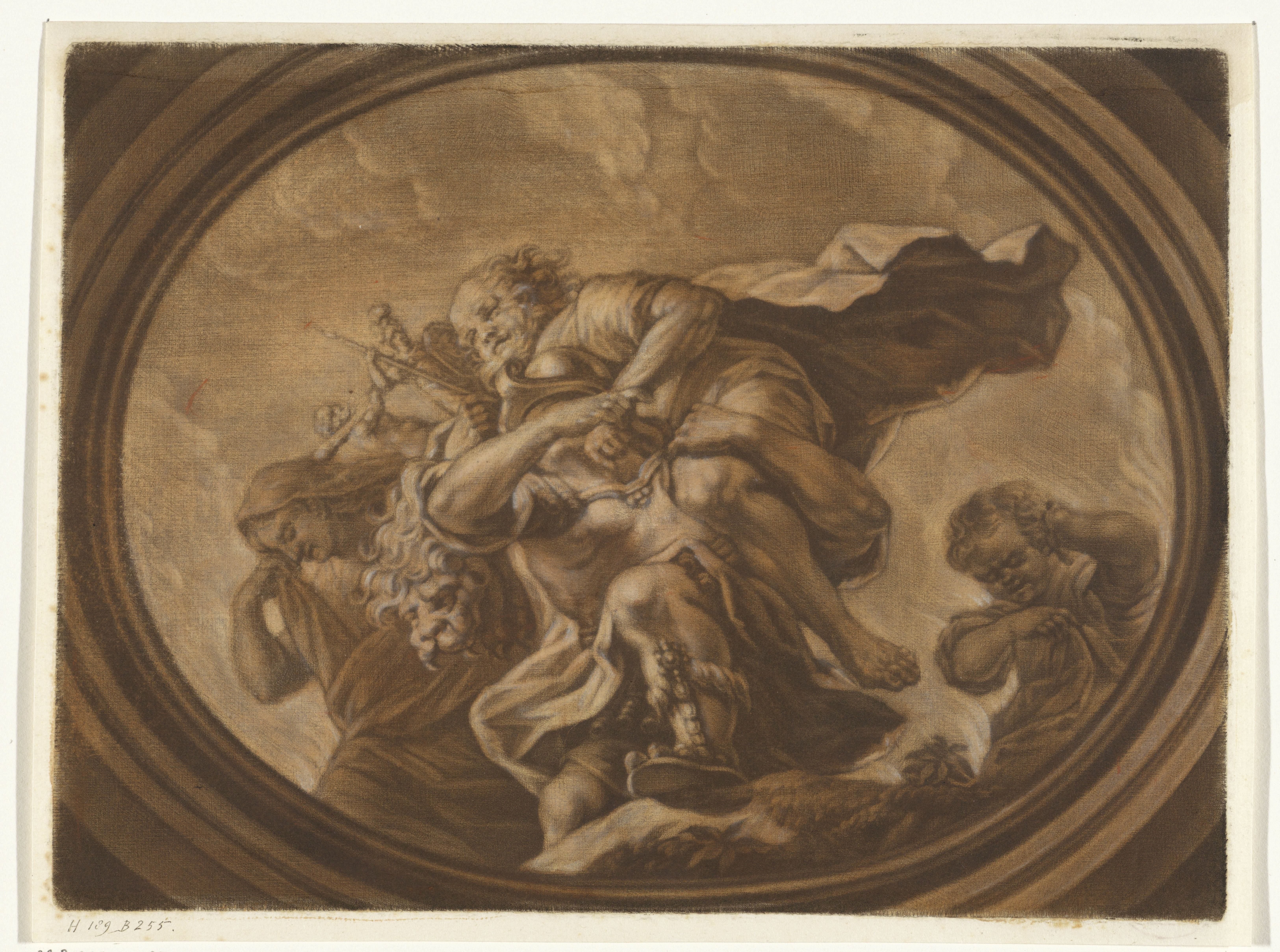 Aeneas vlucht uit Troje