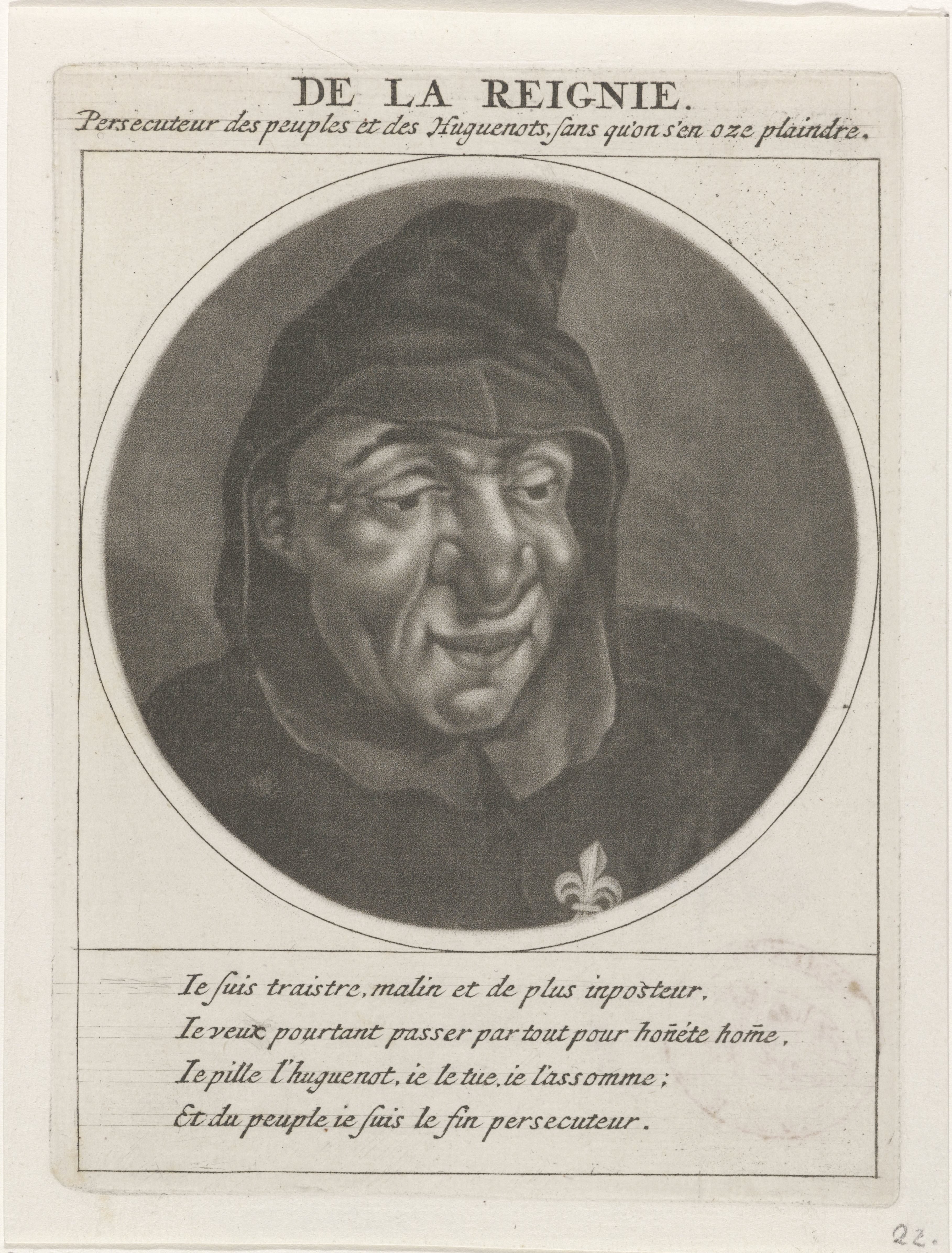 Portret van Gabriel Nicolas de la Reynie
