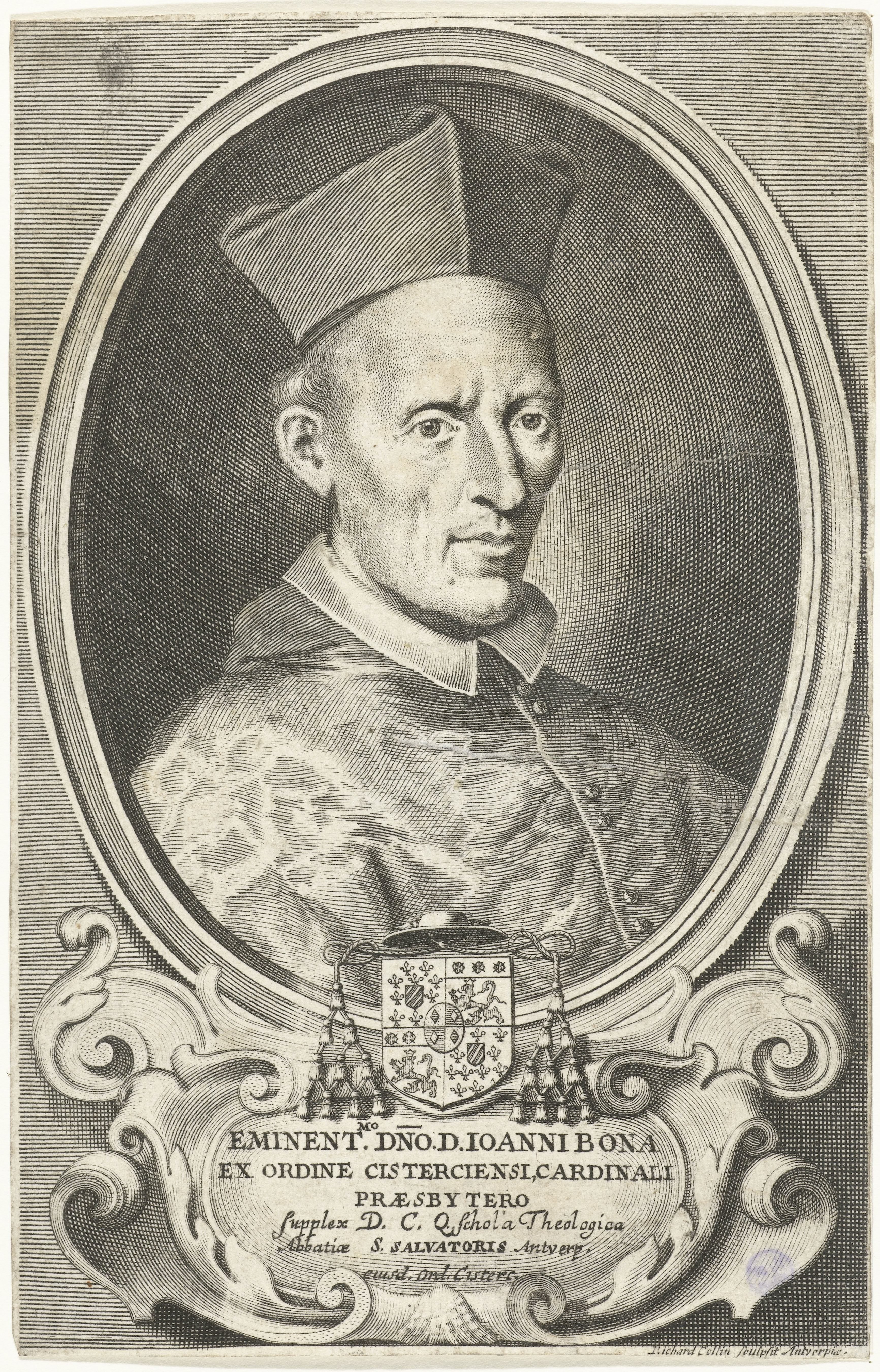Portret van kardinaal Johannes Bona