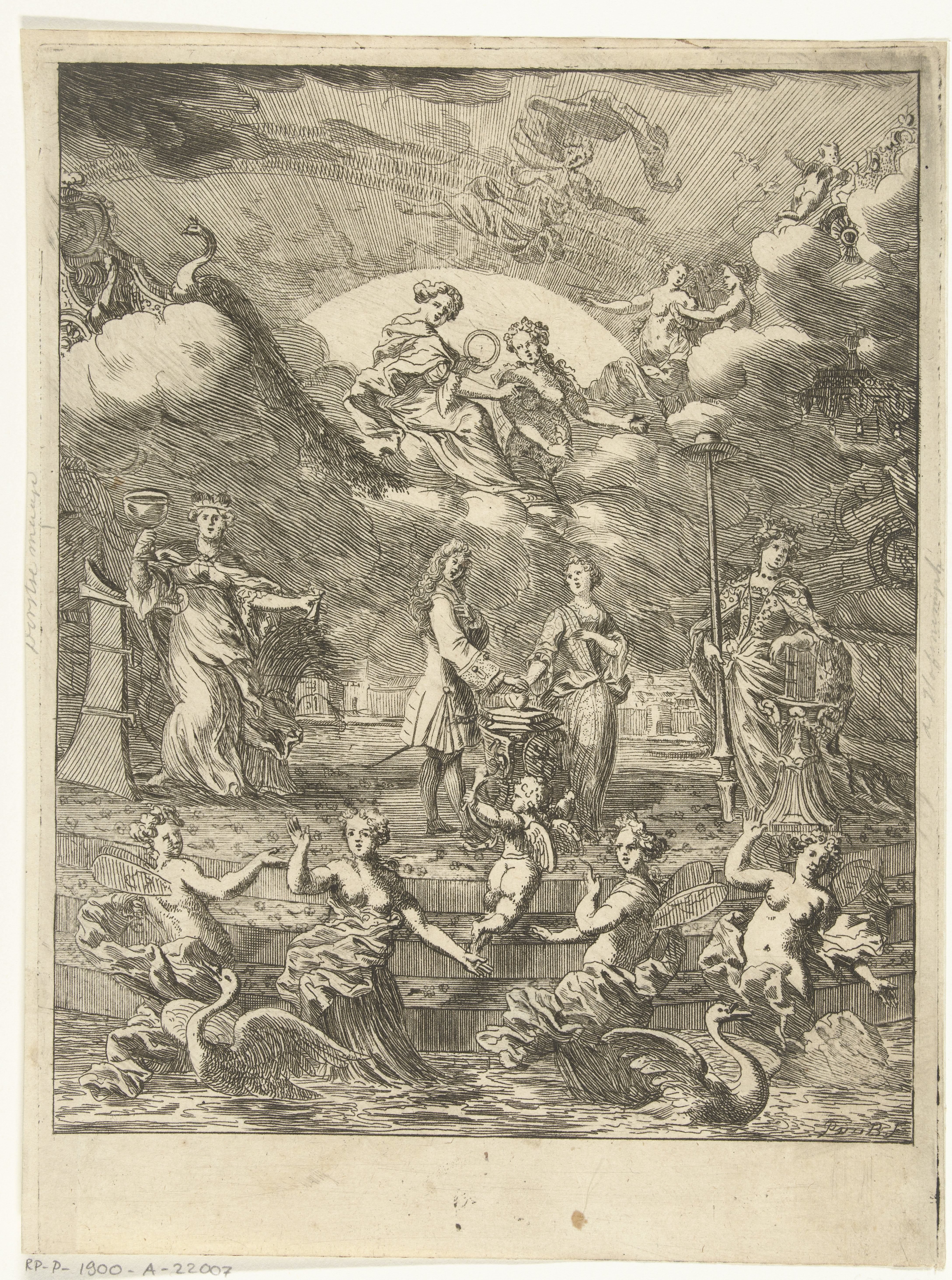 Allegorie op het huwelijk