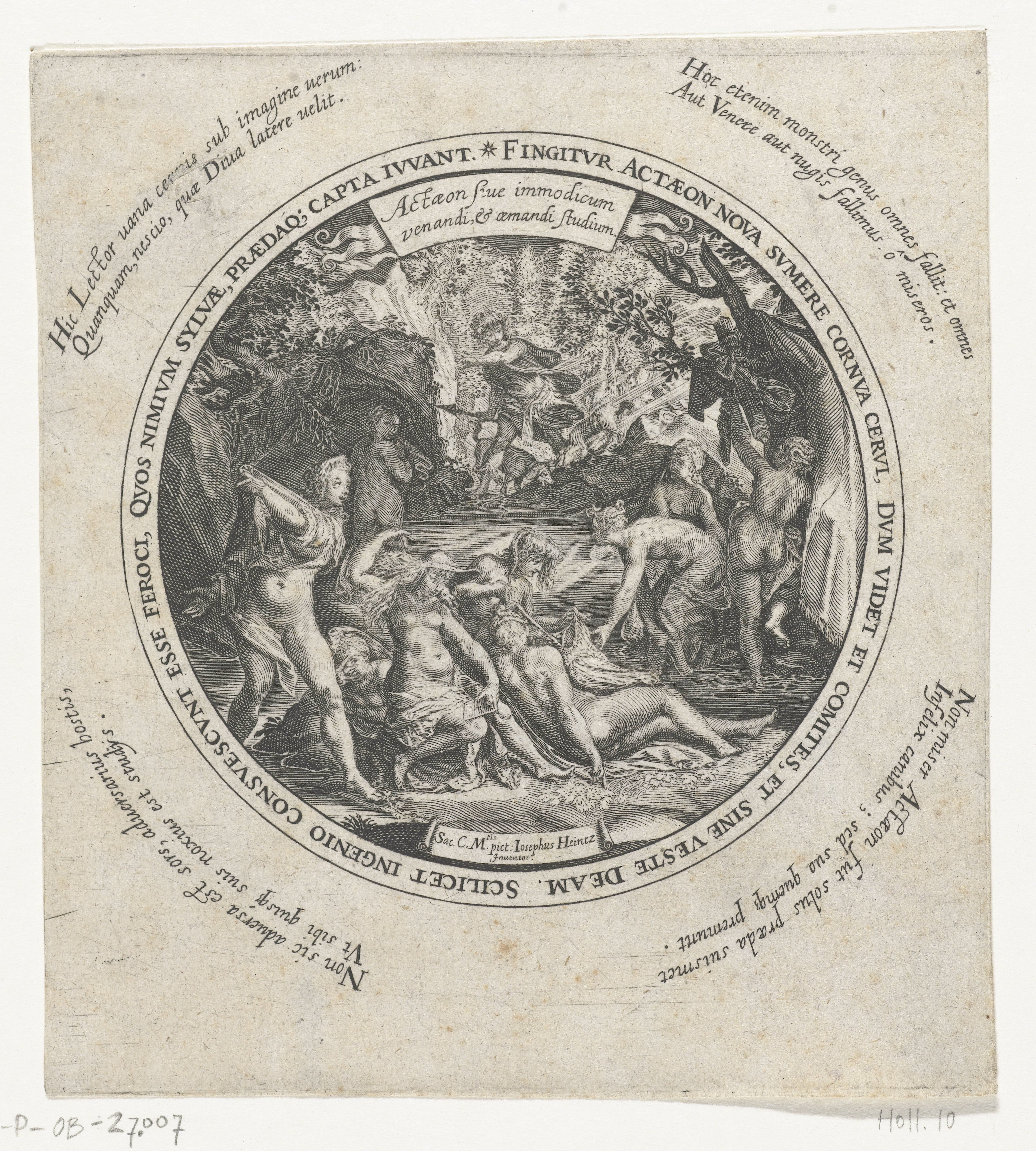 Diana en Actaeon