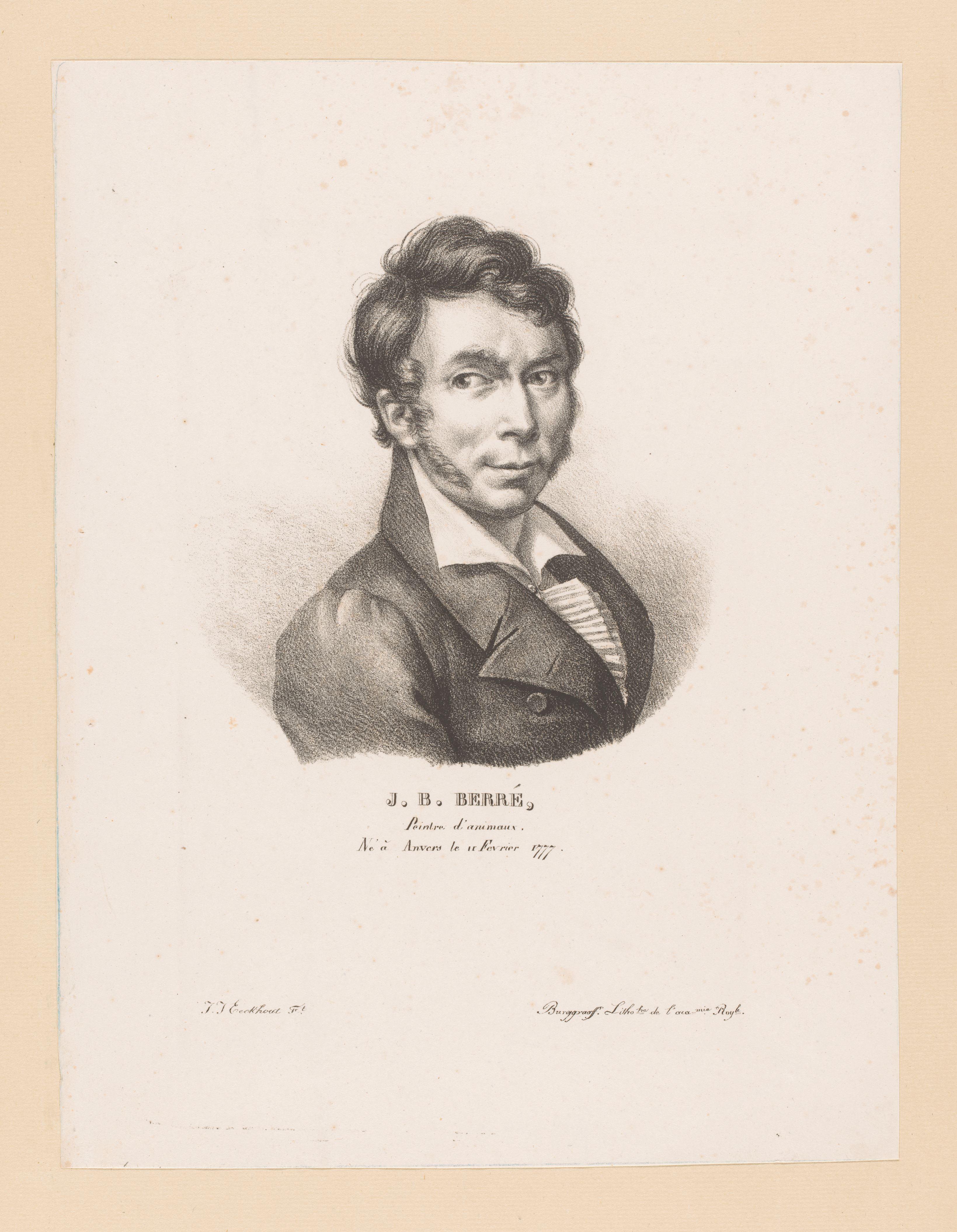 Portret van Jean-Baptiste Berré