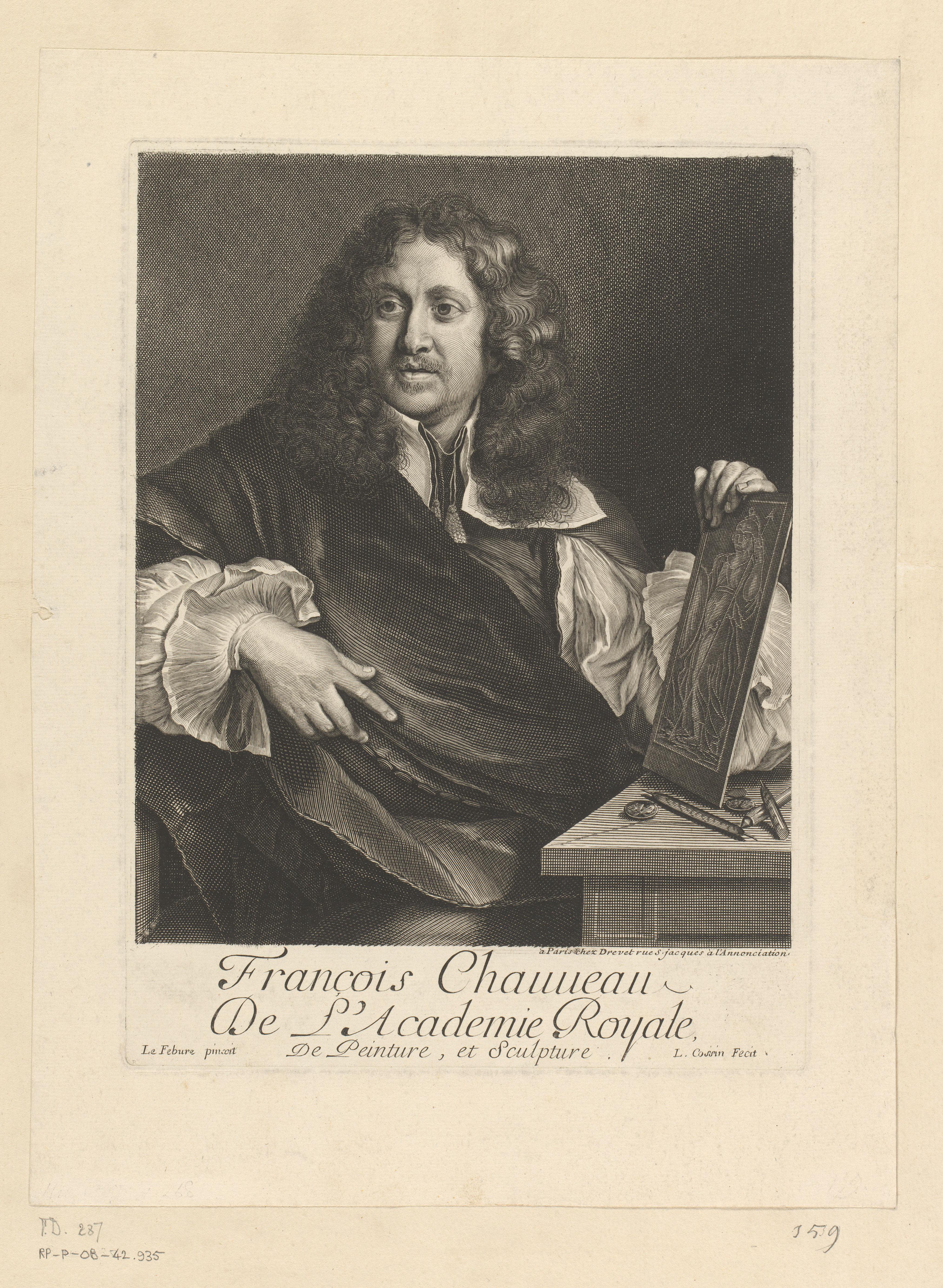 Portret van François Chauveau