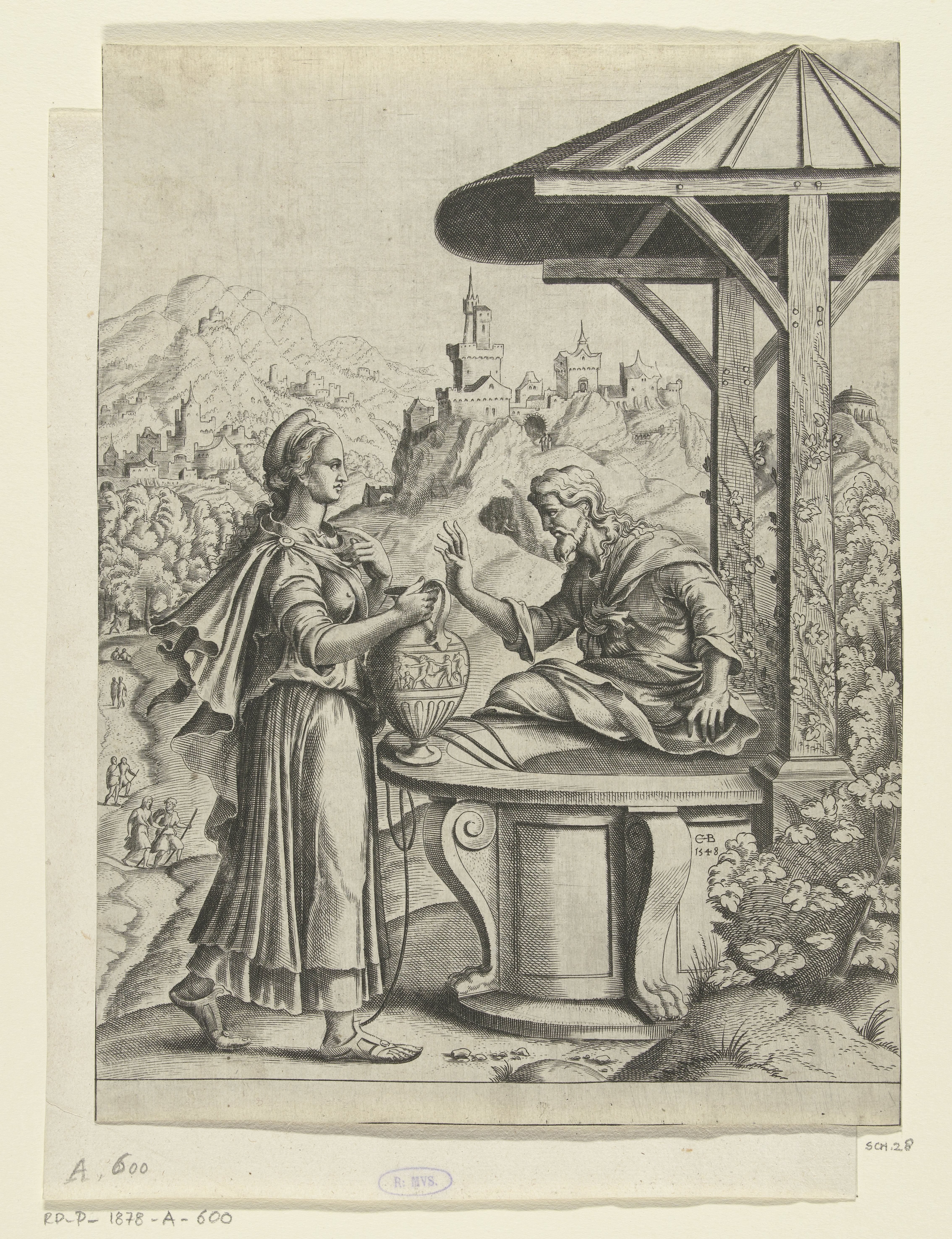 Christus en de Samaritaanse vrouw