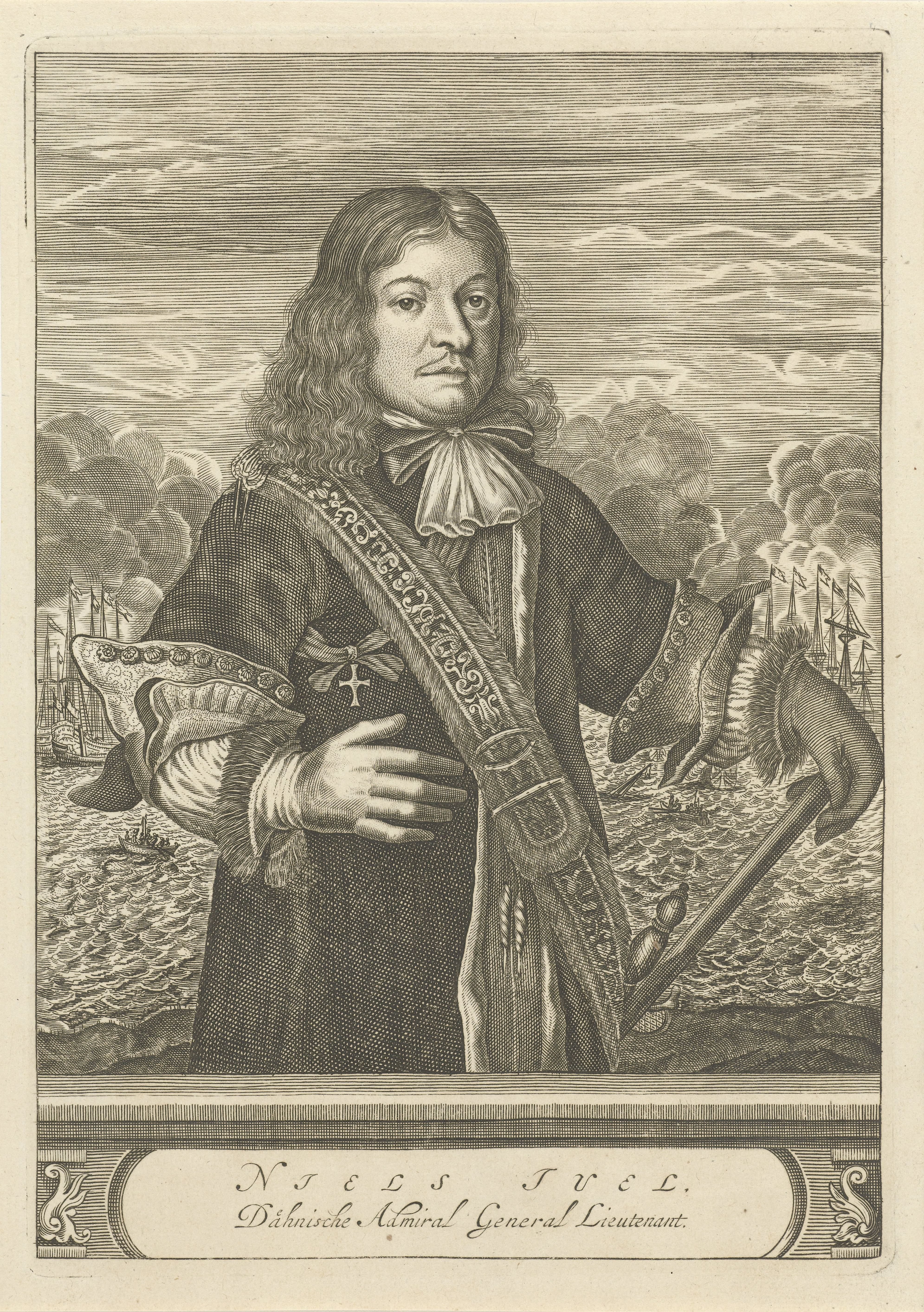 Portret van Niels Juel