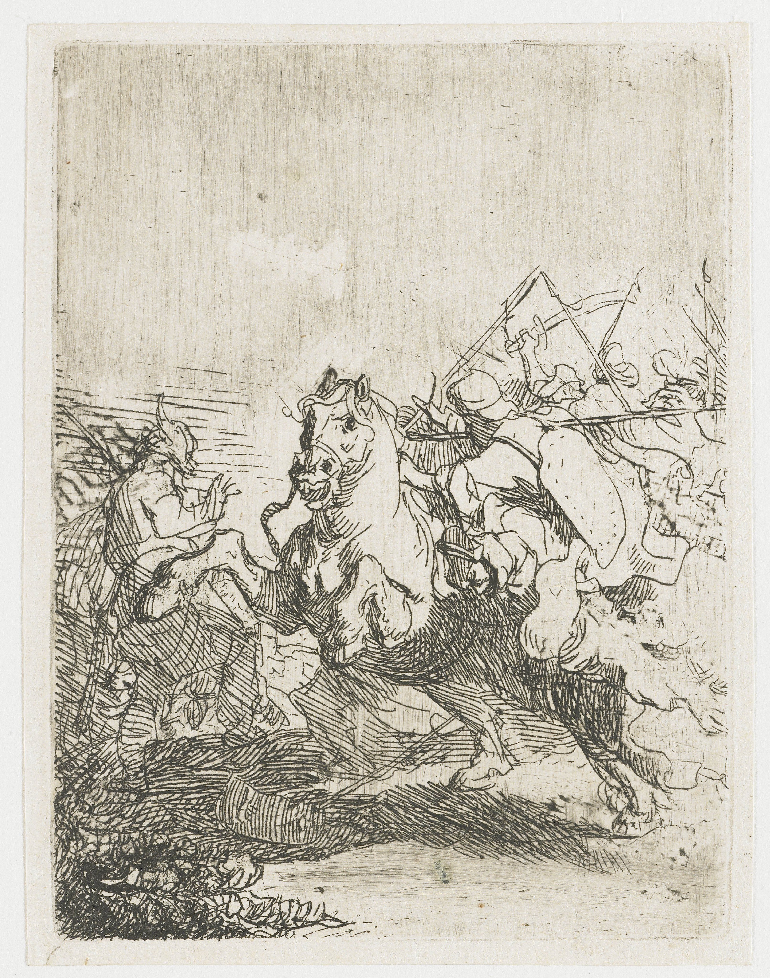 A Cavalry Fight
