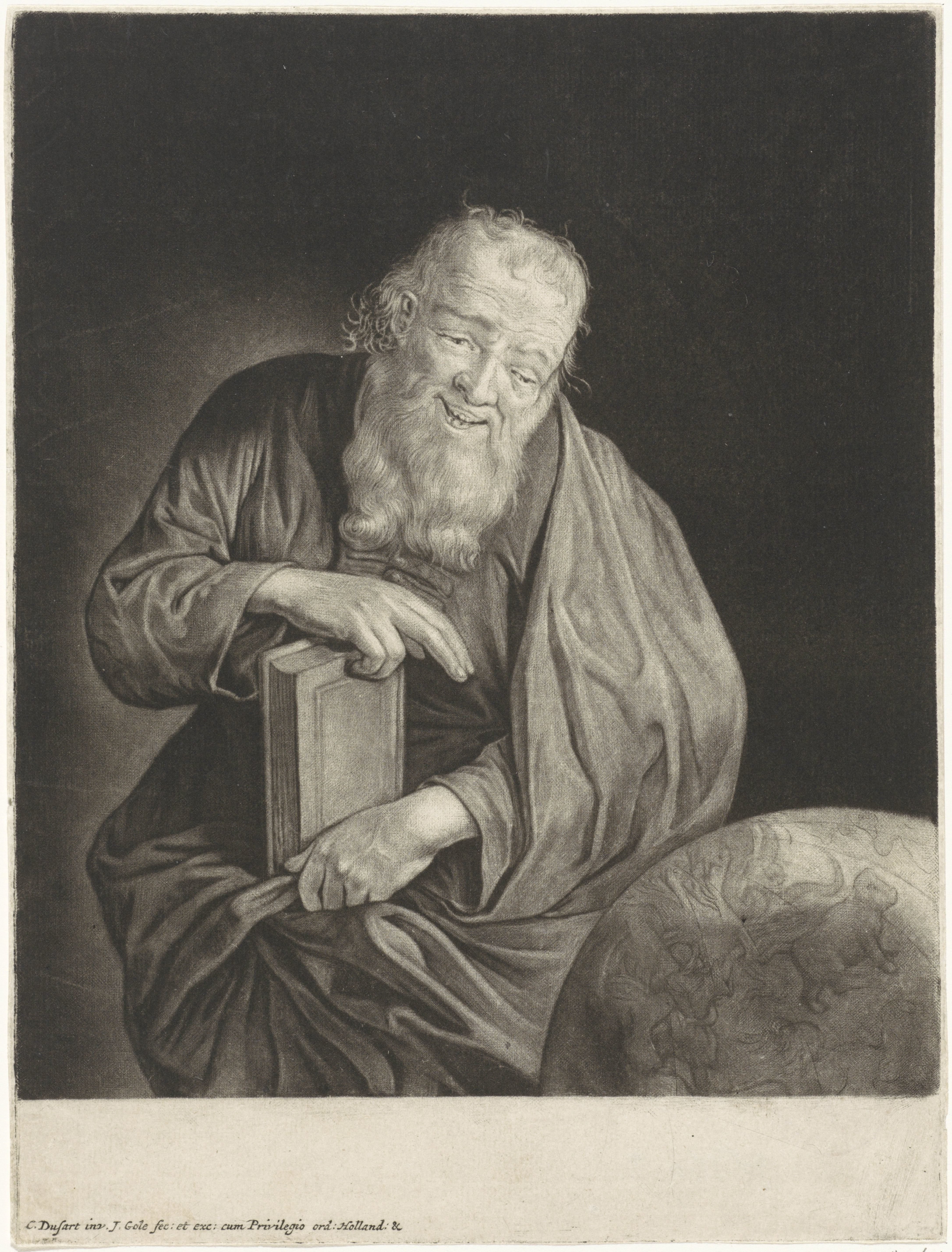 Lachende Democritus