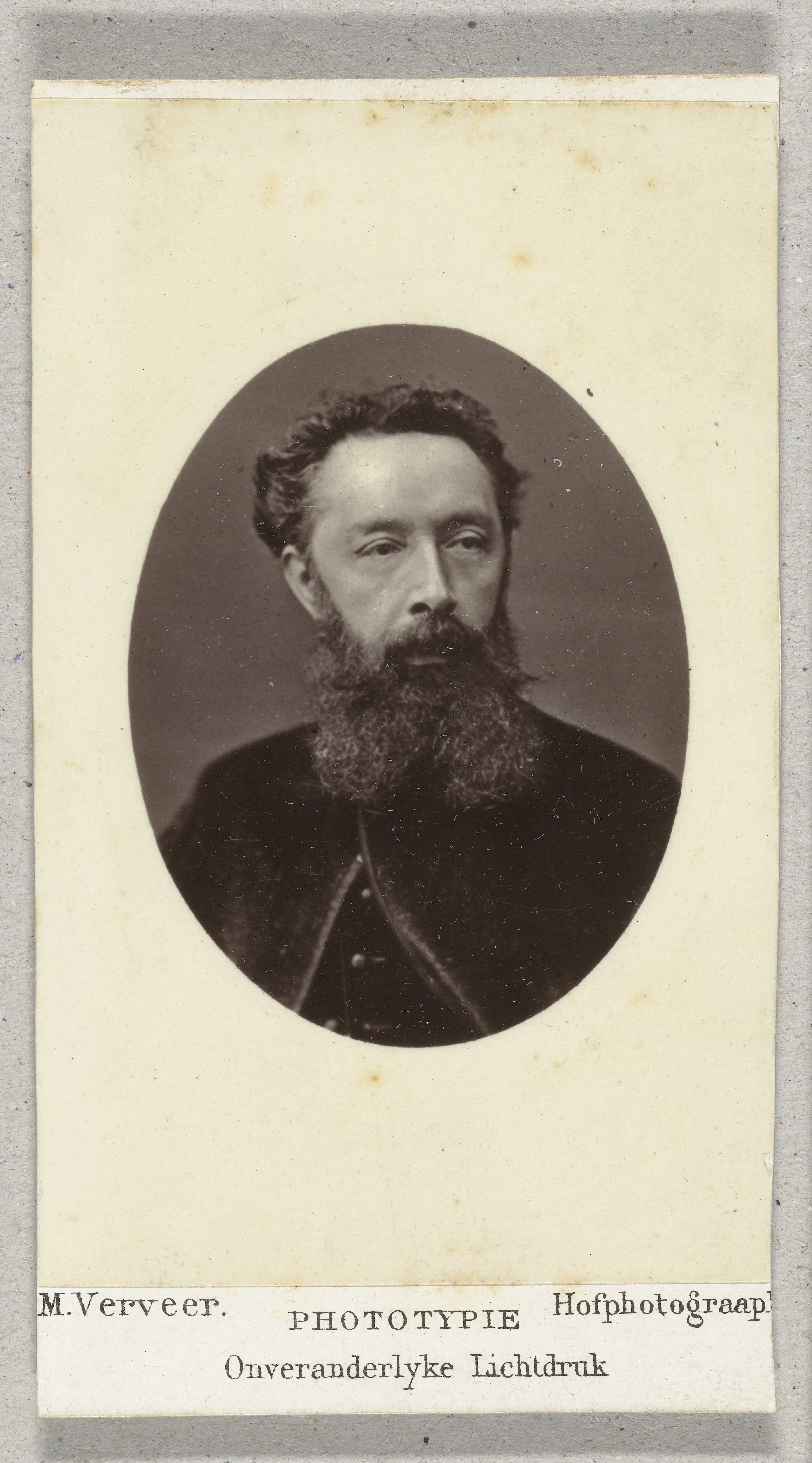 Zelfportret van Maurits Verveer