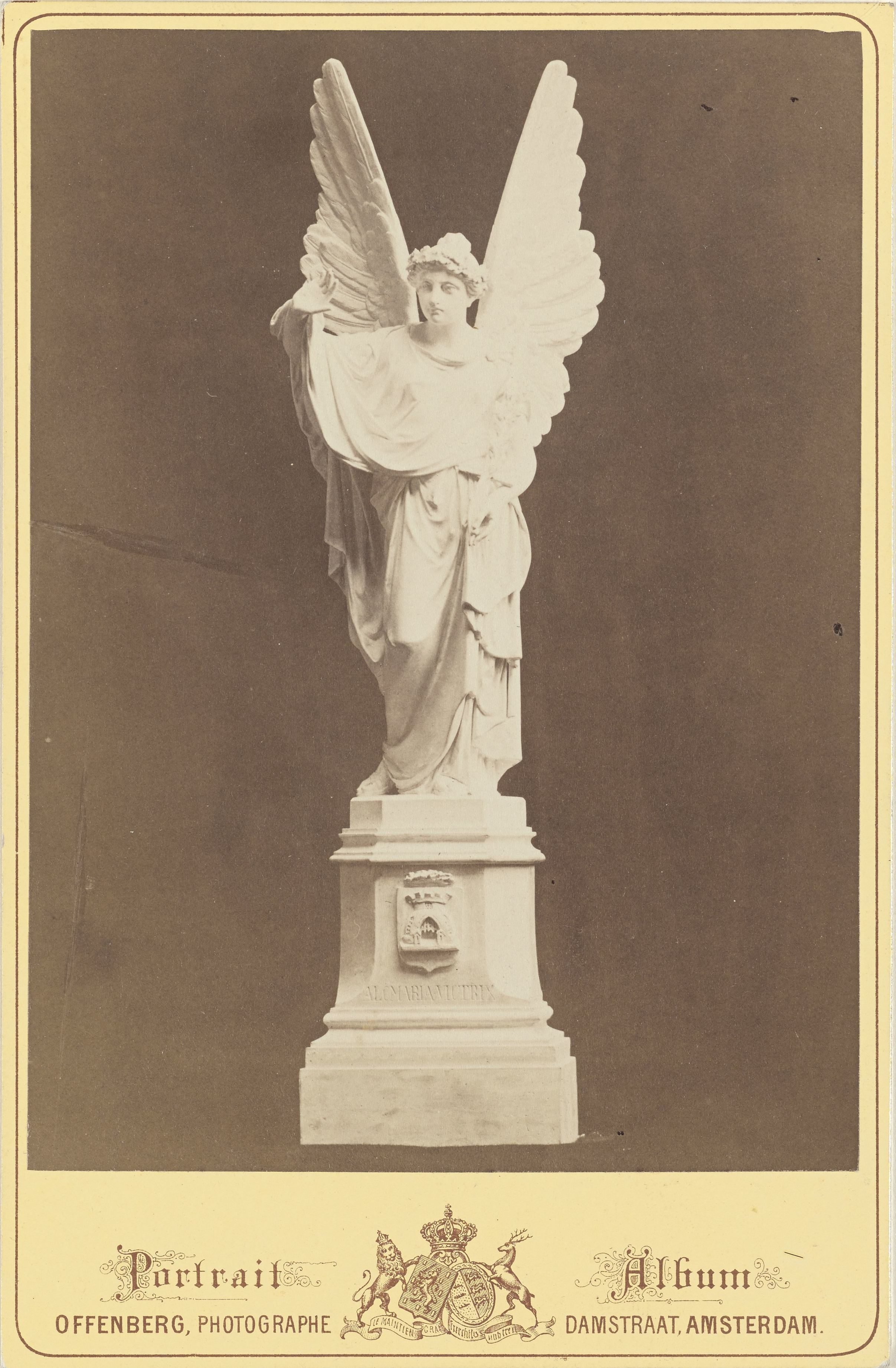 Model voor het monument Alcmaria Victrix, 1873