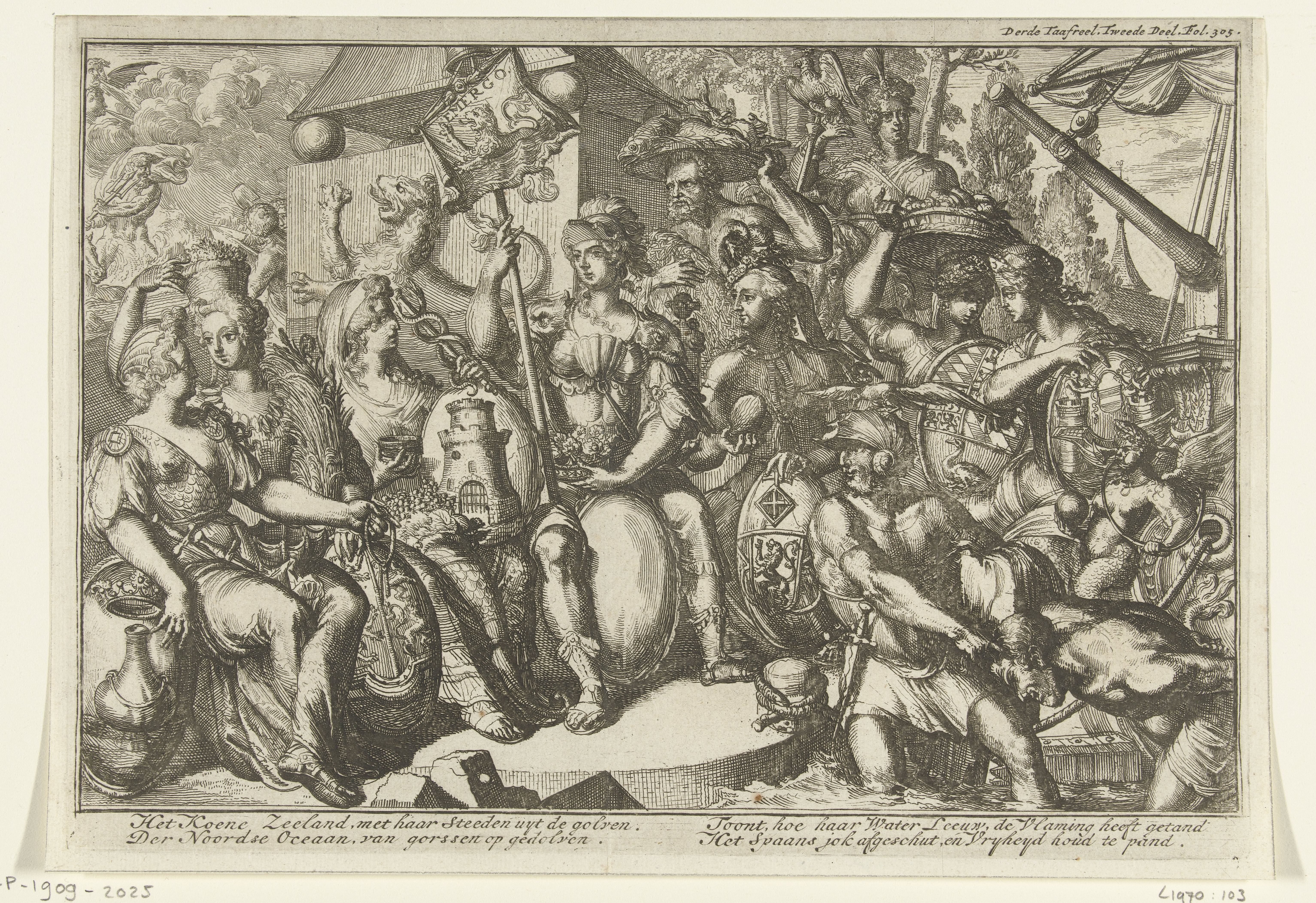 Allegorie met Zeeland
