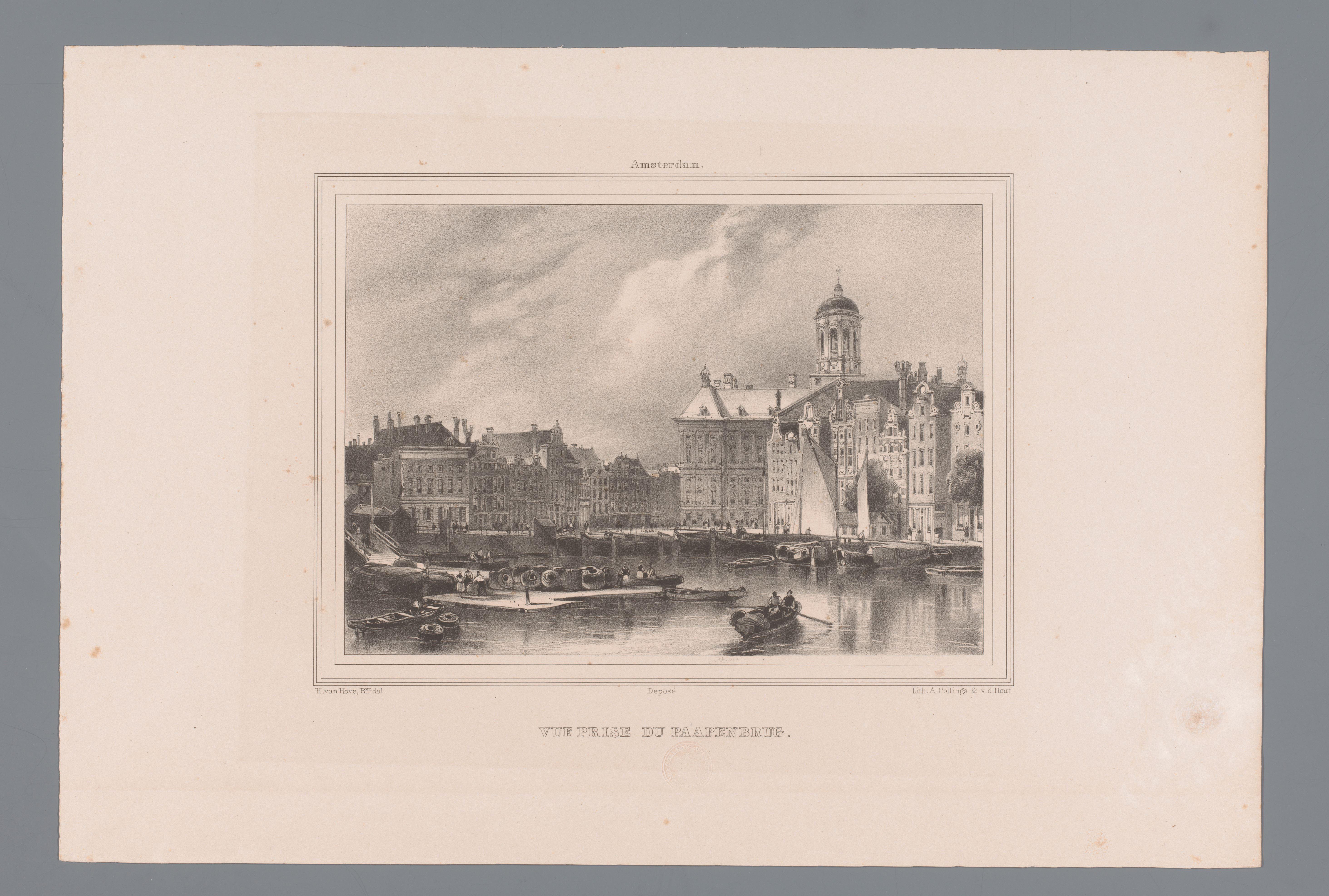 Gezicht vanaf de Papenbrug
