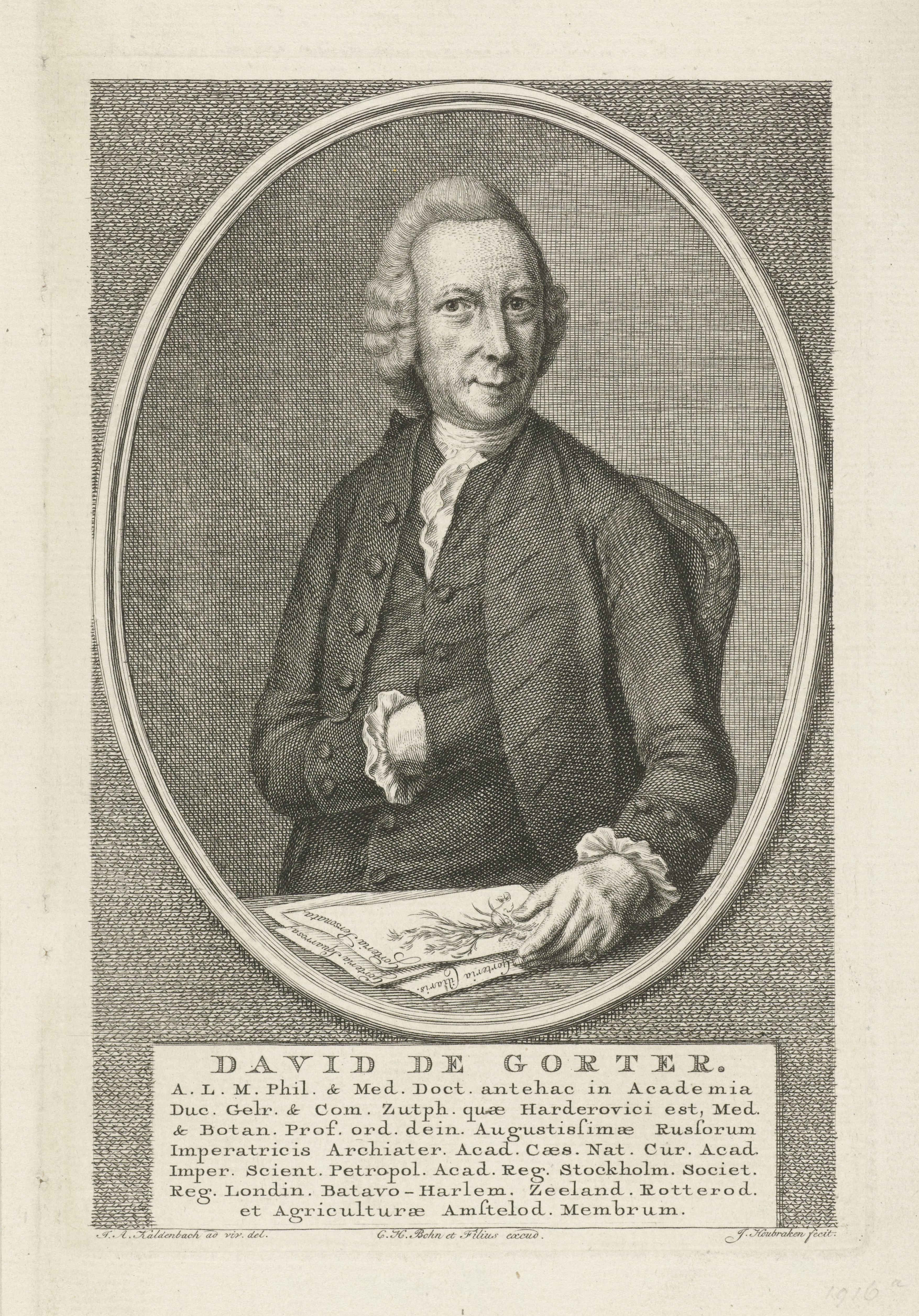 Portret David de Gorter