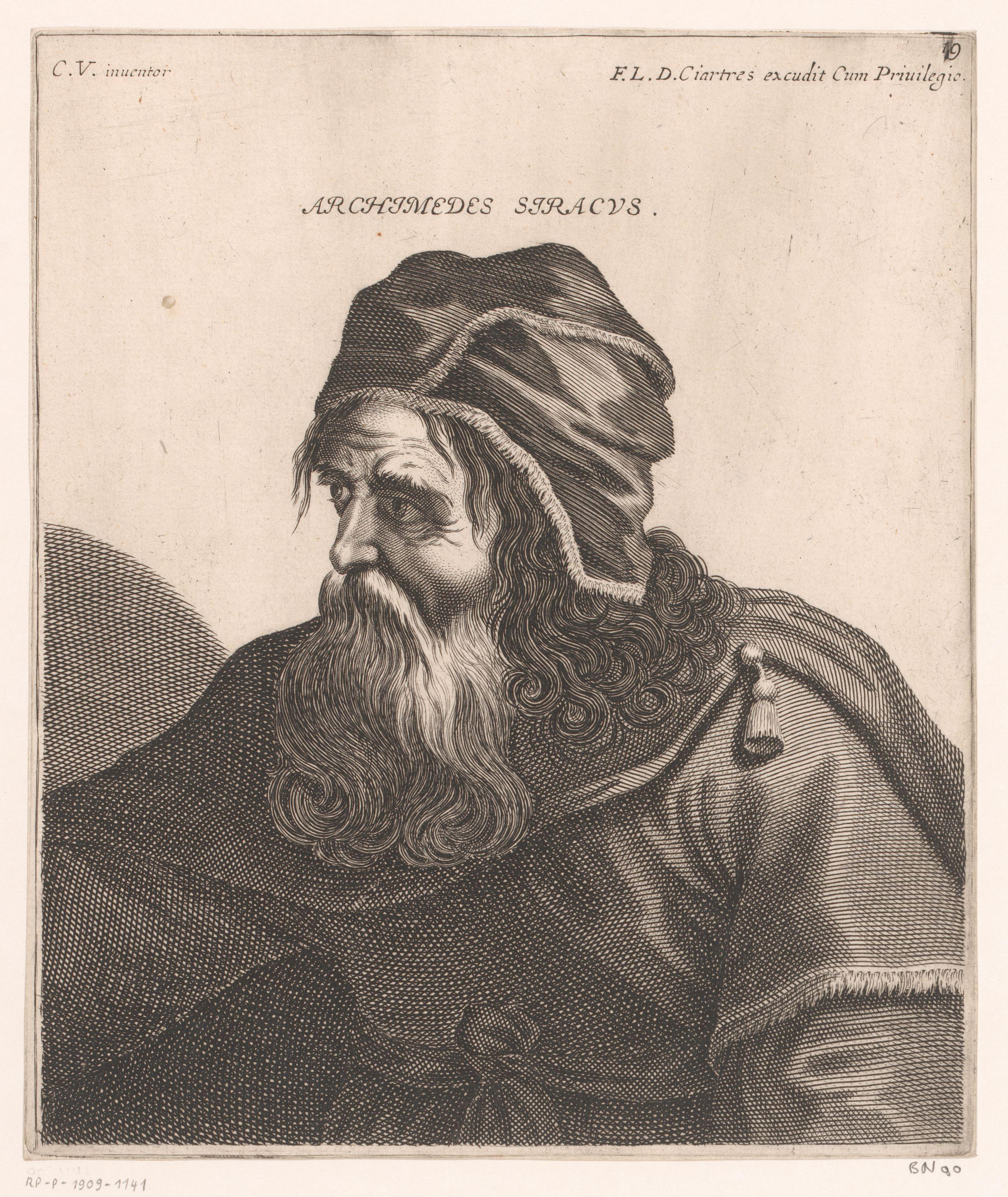 Portret van Archimedes