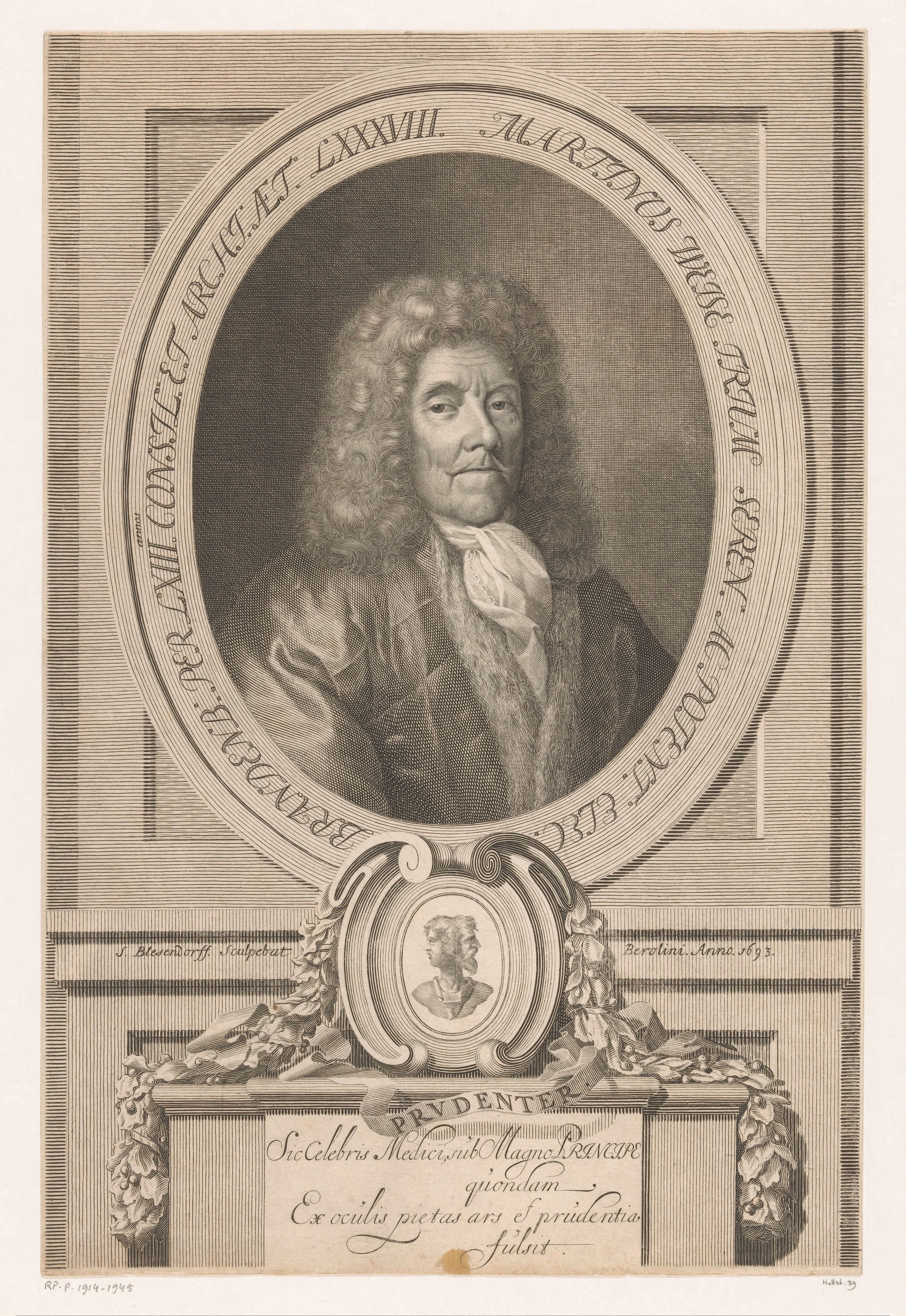 Portret van Martin Weise