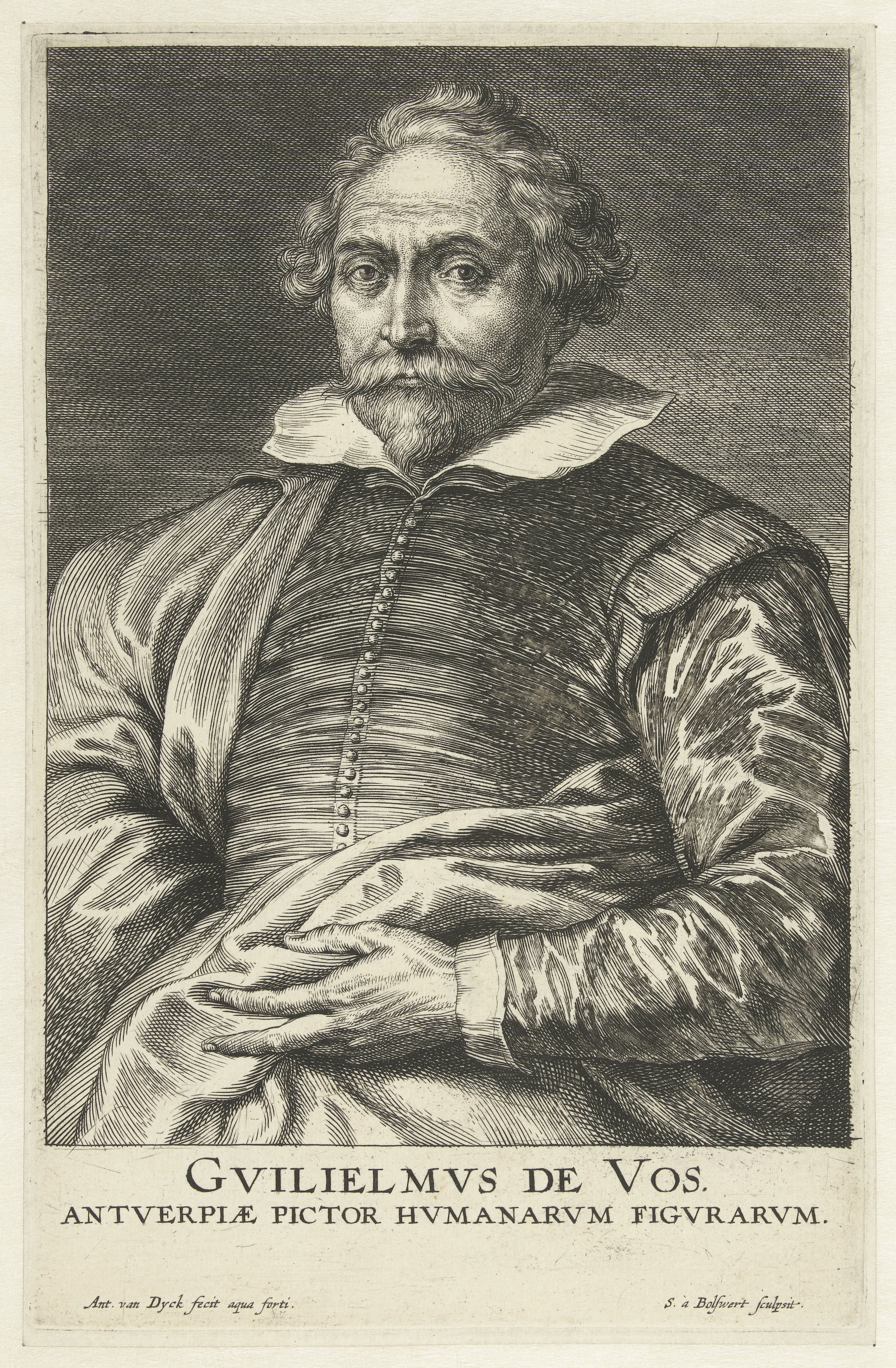 Portret van Willem de Vos