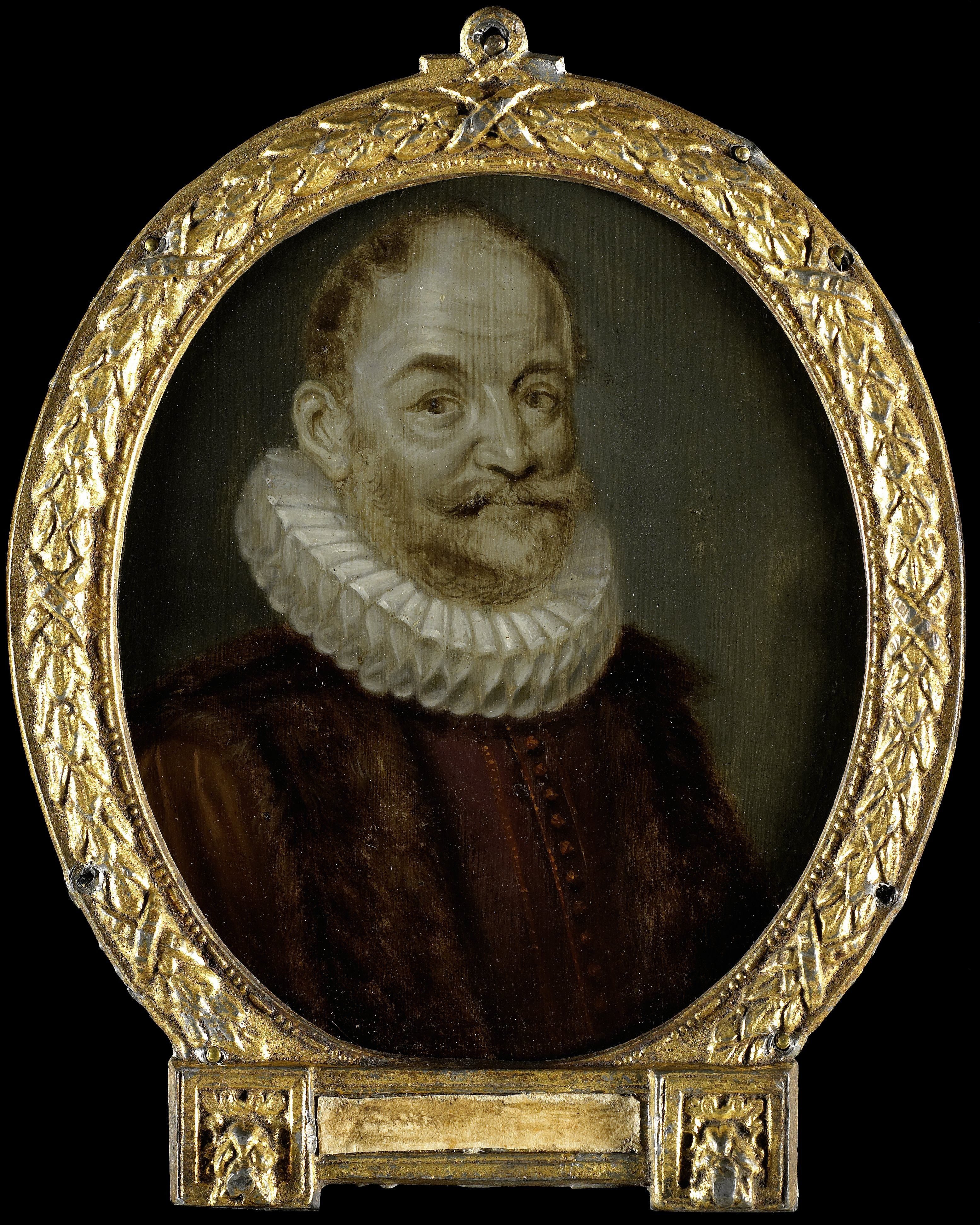 Portrait of Johannes Polyander à Kerckhoven, Professor of Theology in Leiden