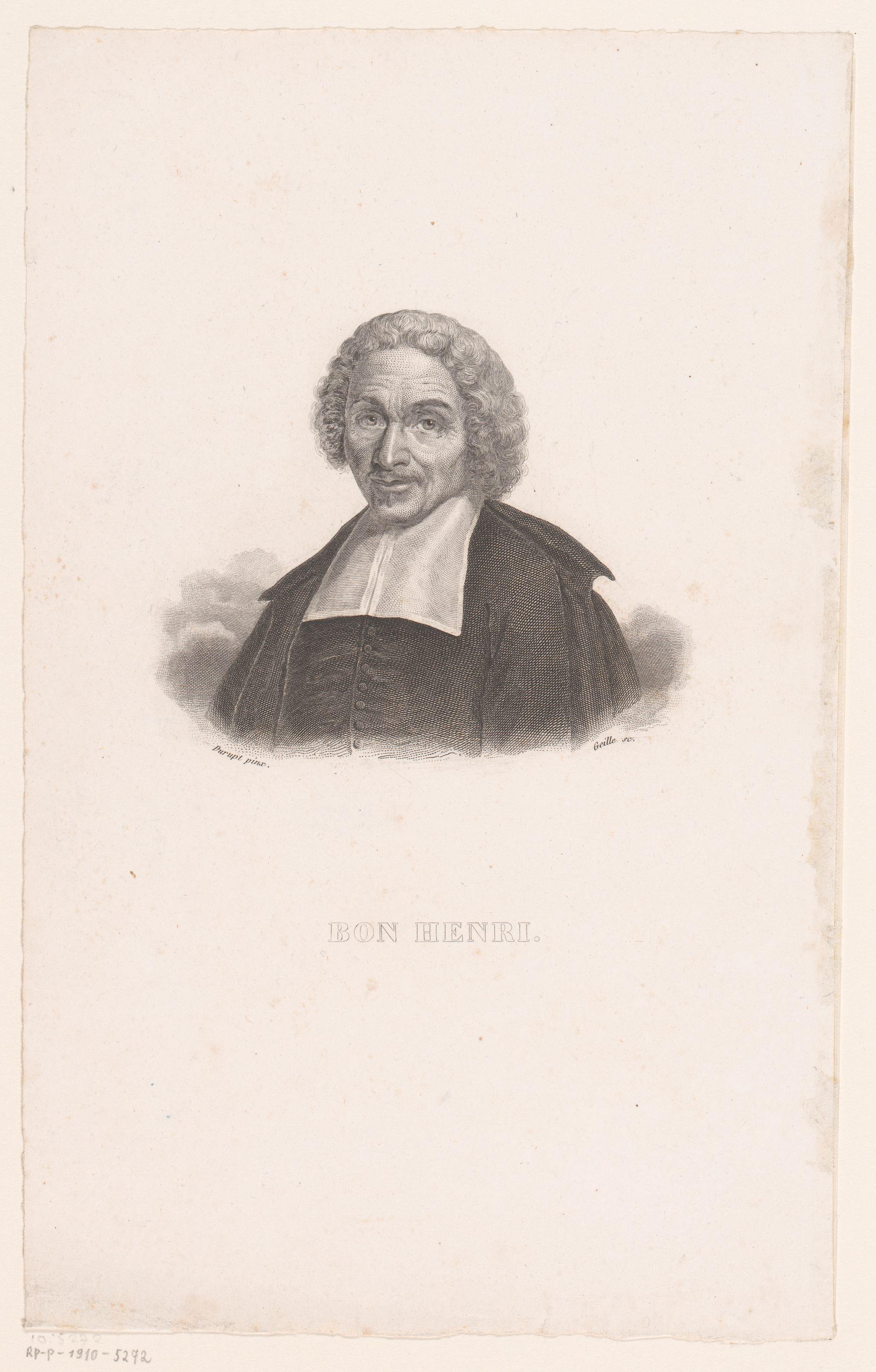 Portret van Bon Henri