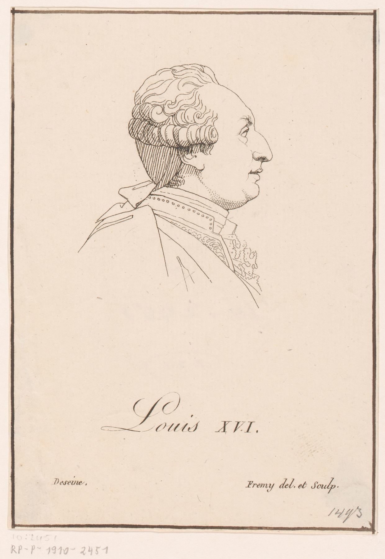 Portret van Lodewijk XVI van Frankrijk