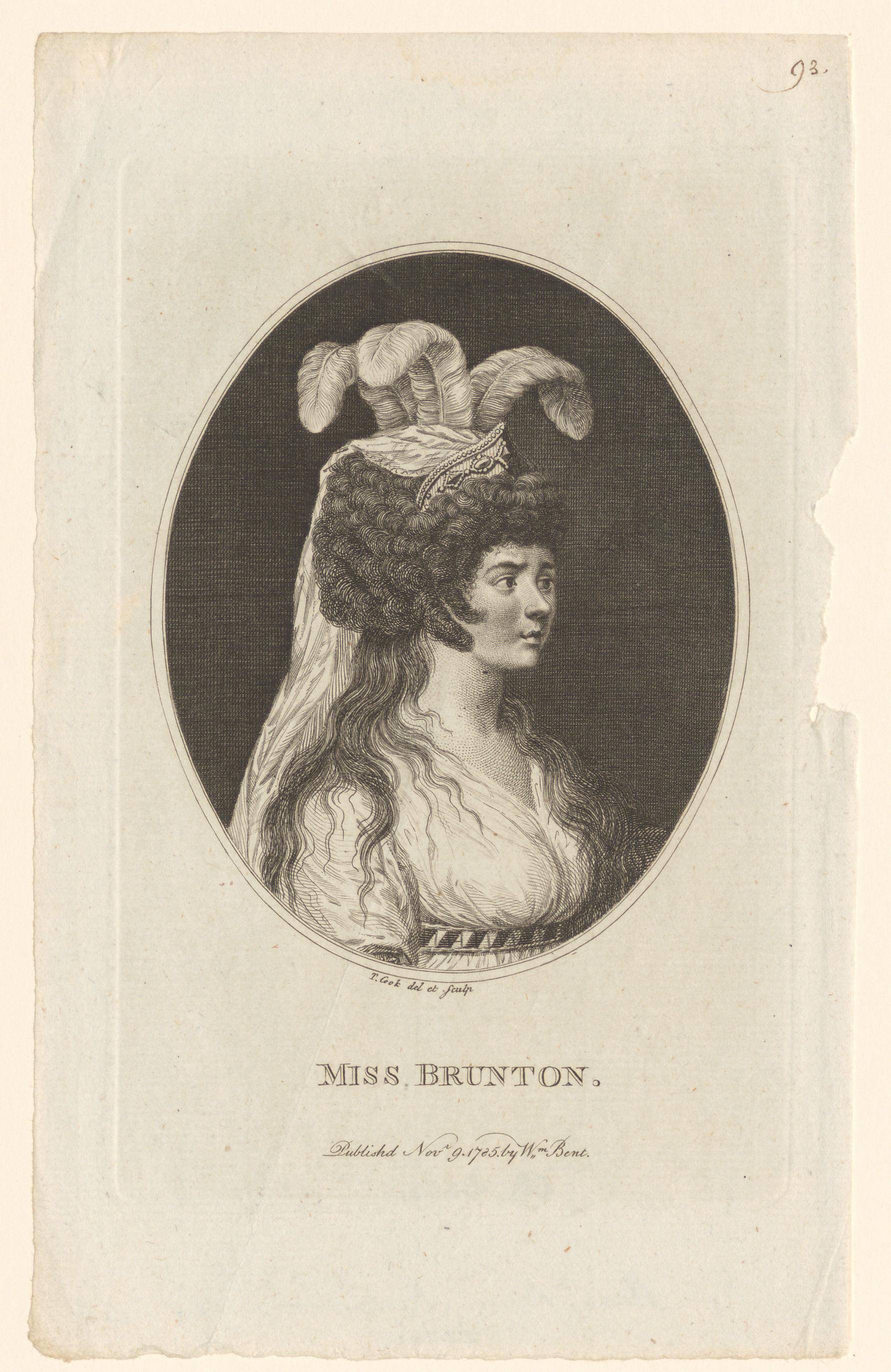 Portret van Ann Brunton