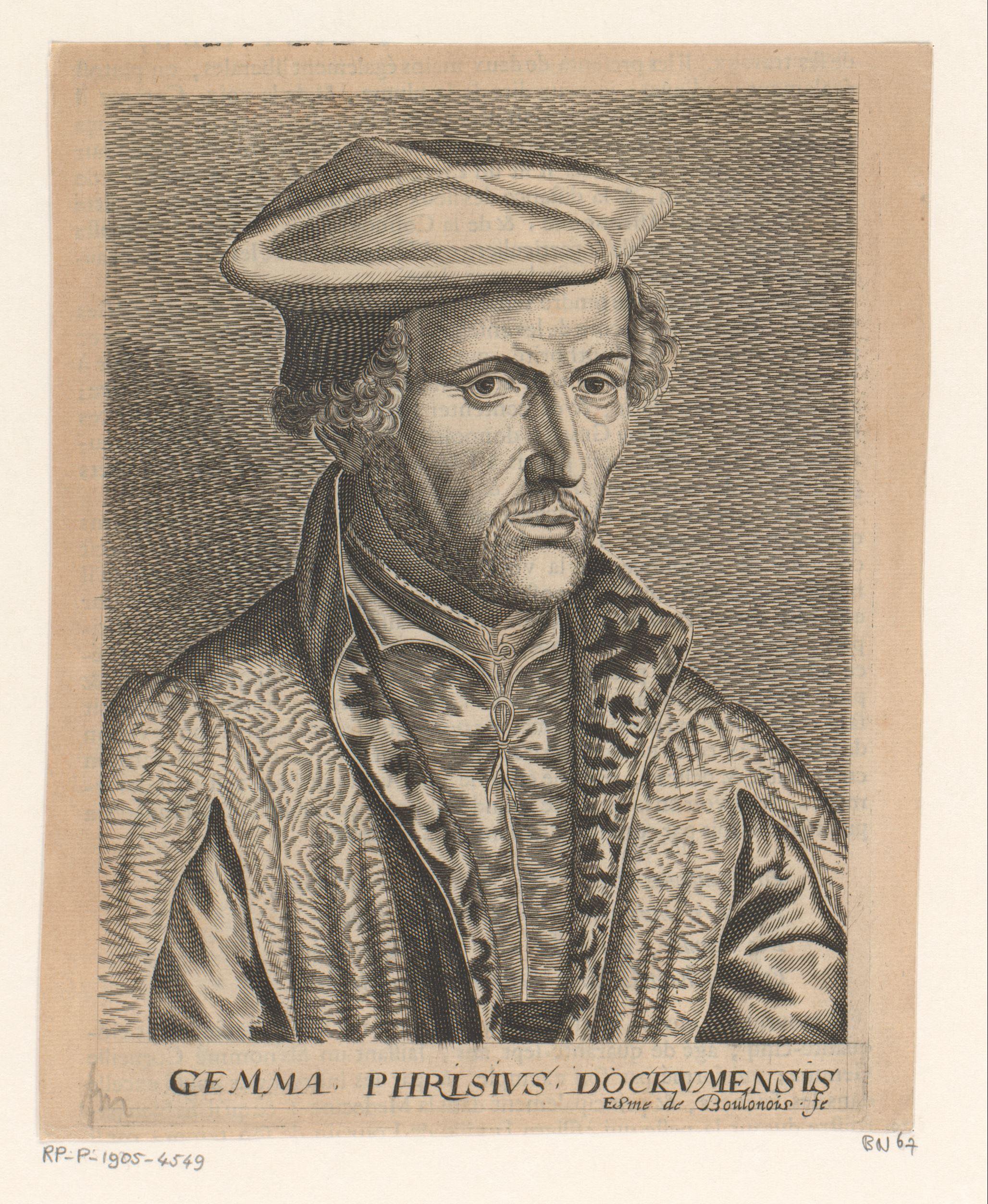 Portret van Gemma Frisius