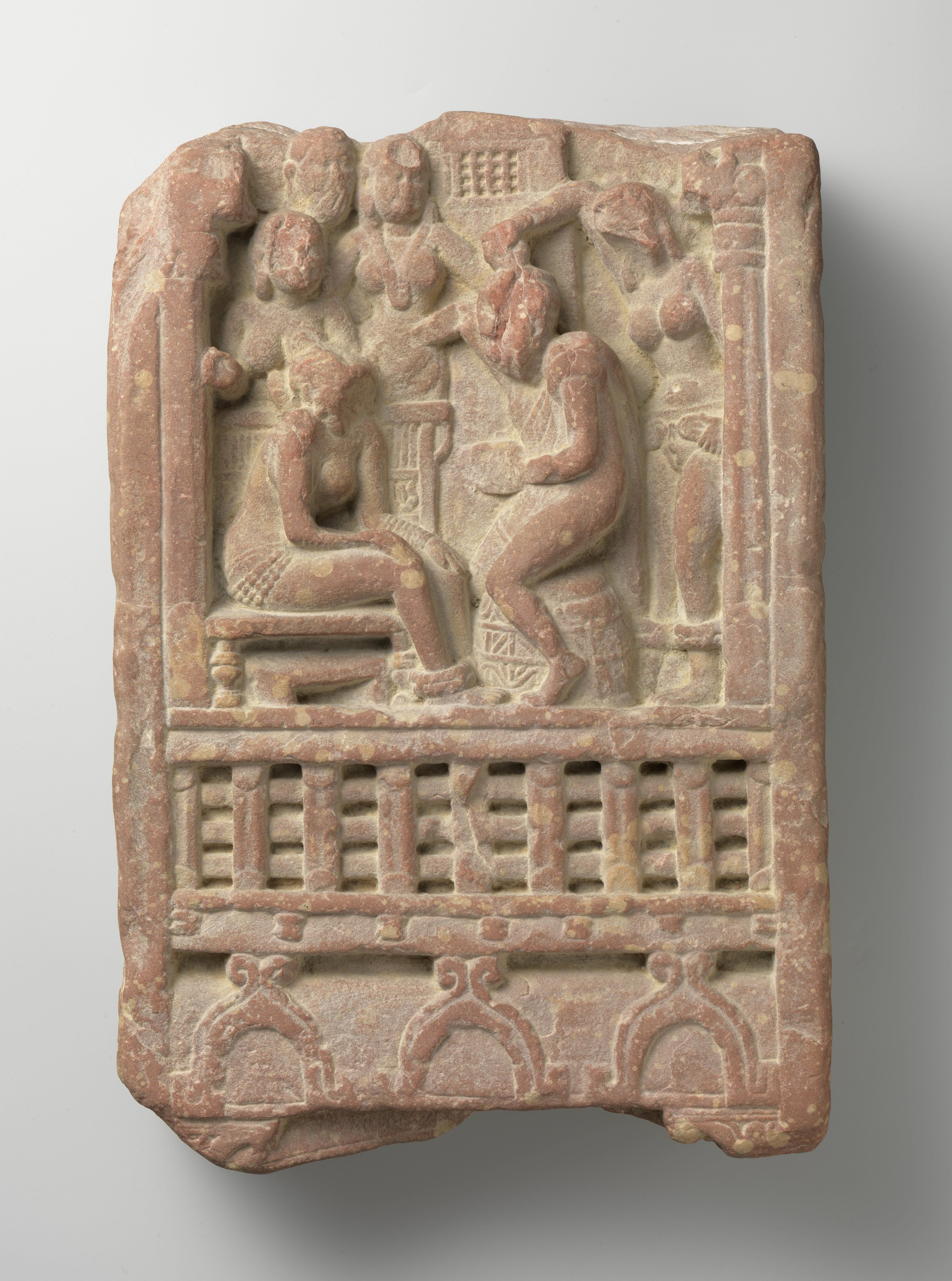 Fragment of a doorpost
