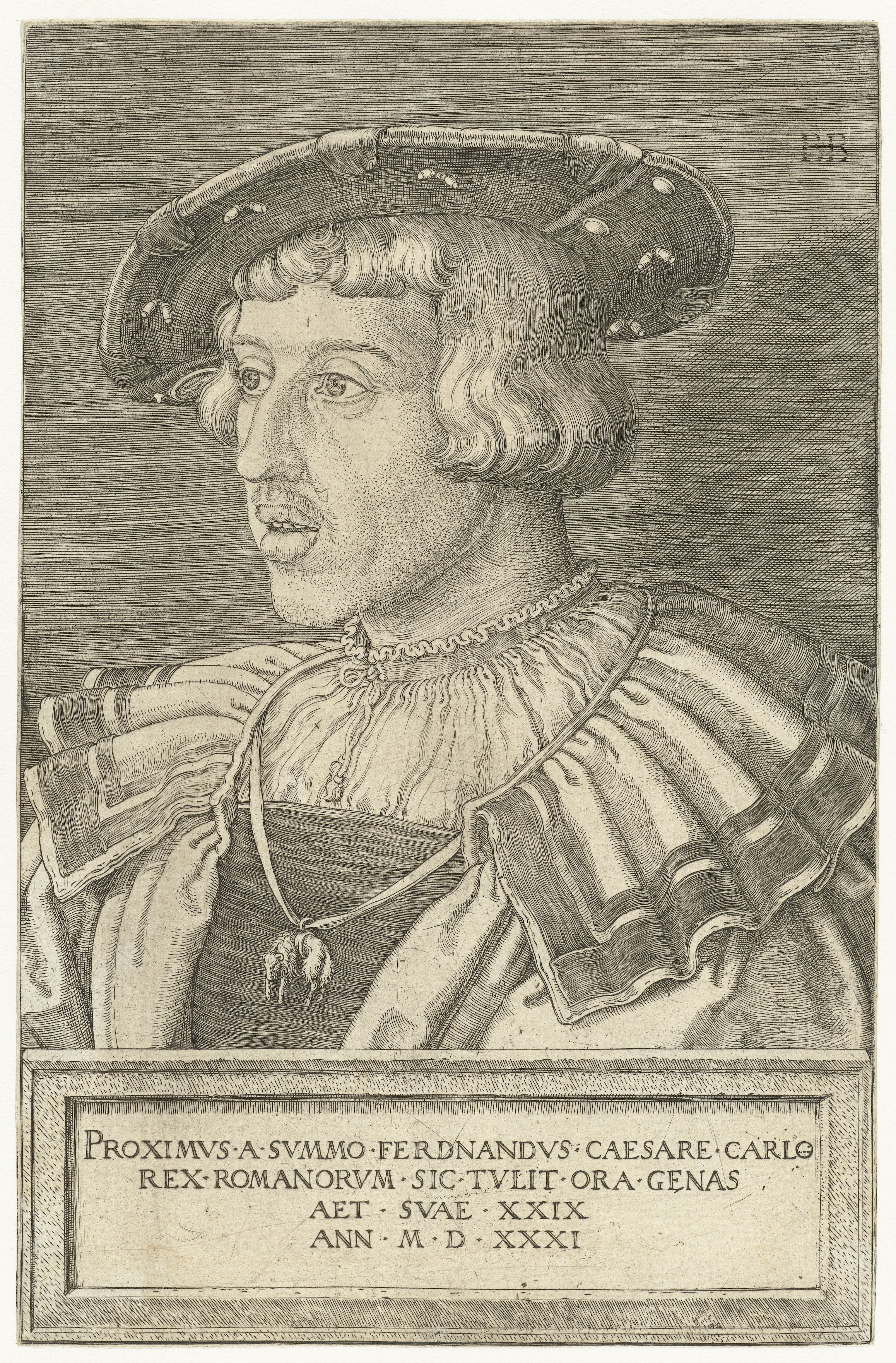 Portret van keizer Ferdinand I
