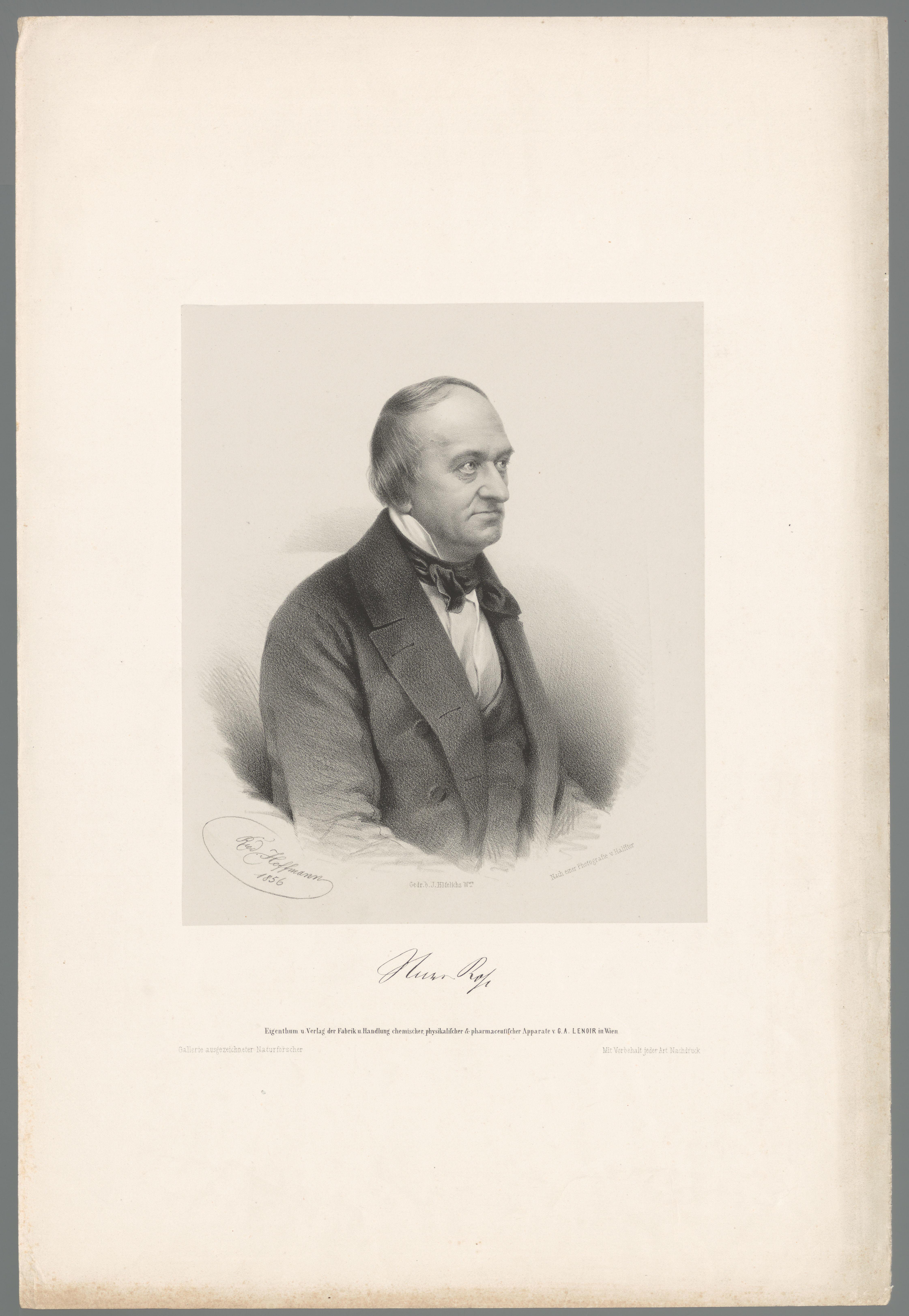 Portret van Heinrich Rose