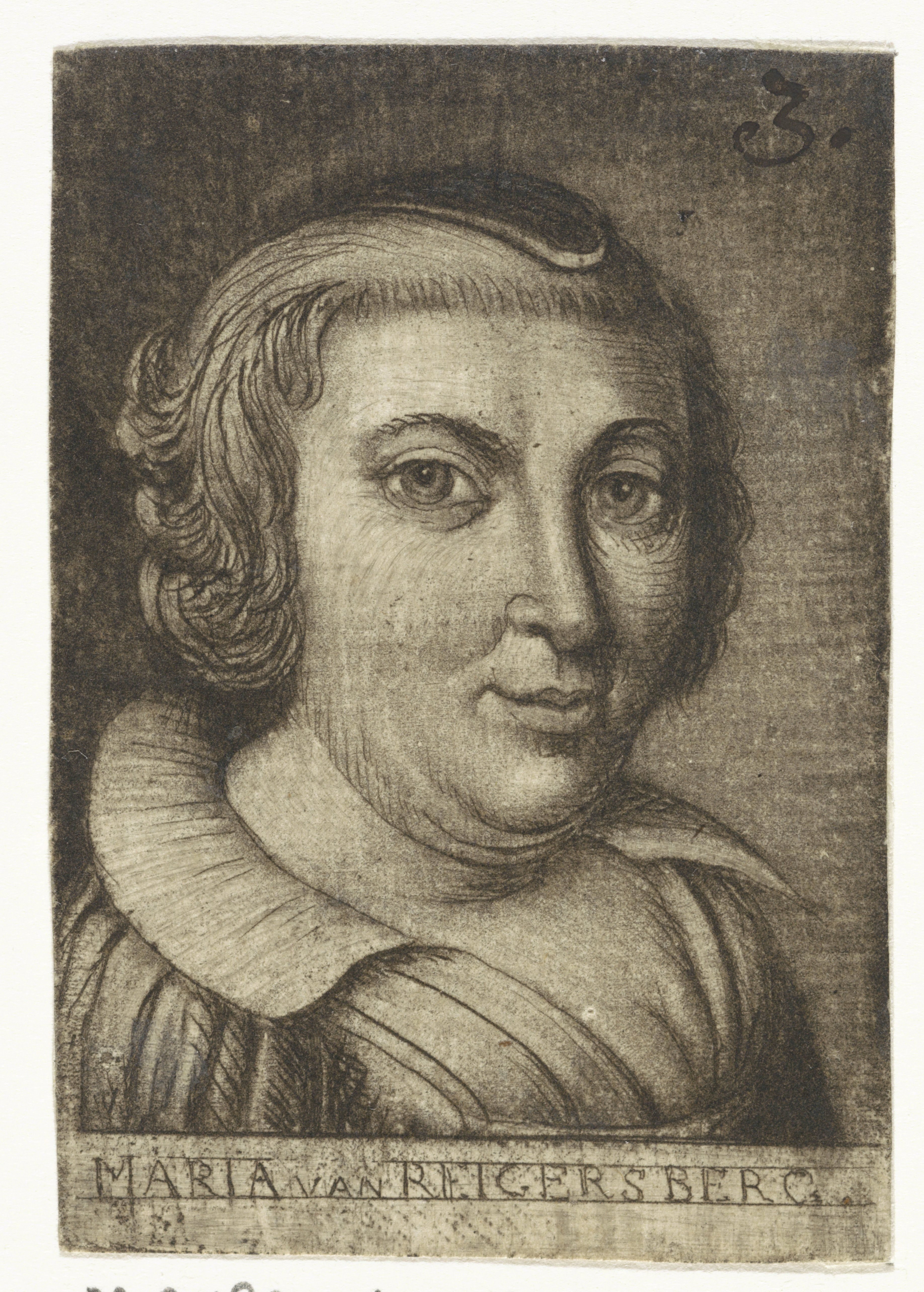 Portret van Maria van Reigersberch (1589-1653)