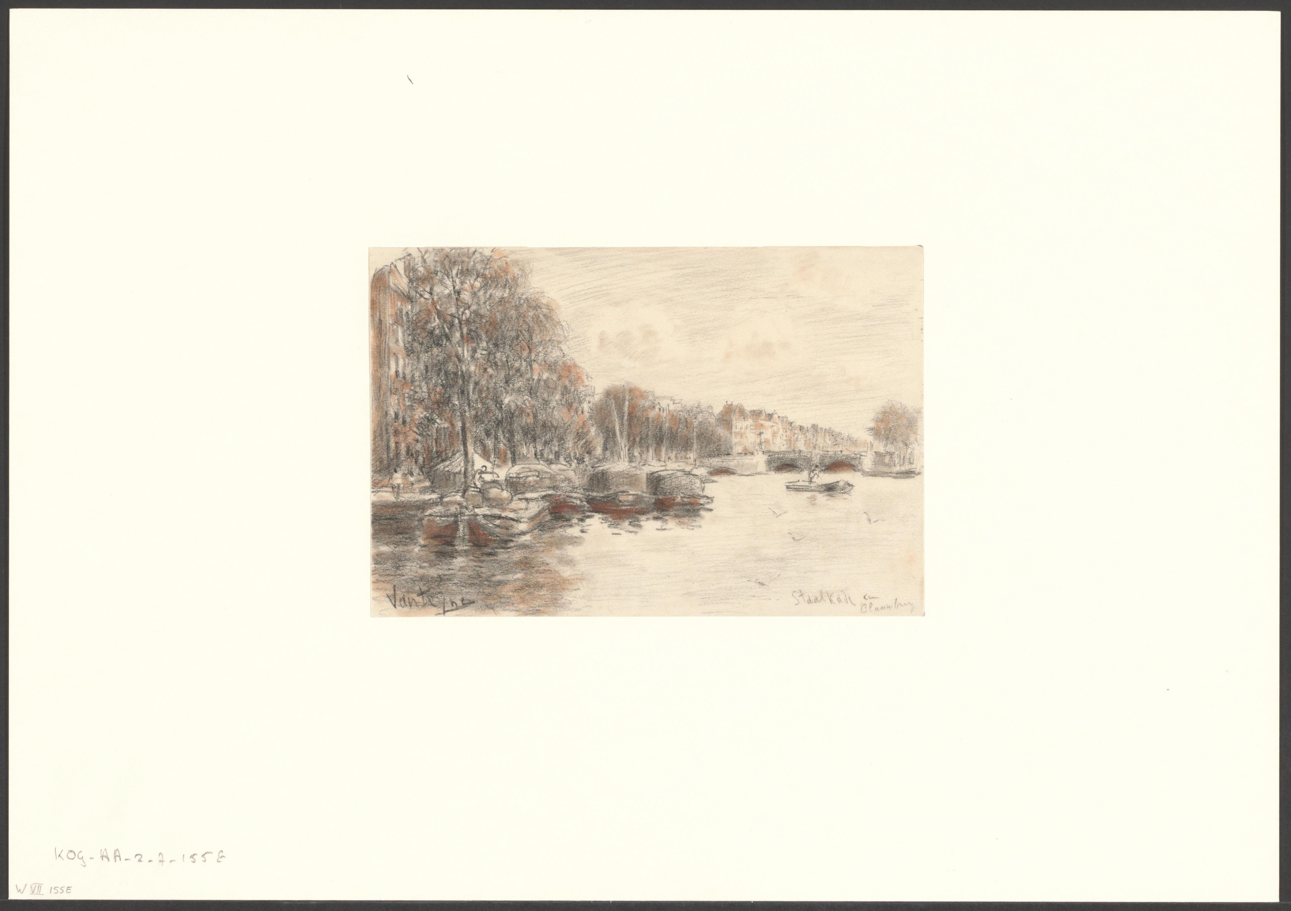 Gezicht op de Amstel