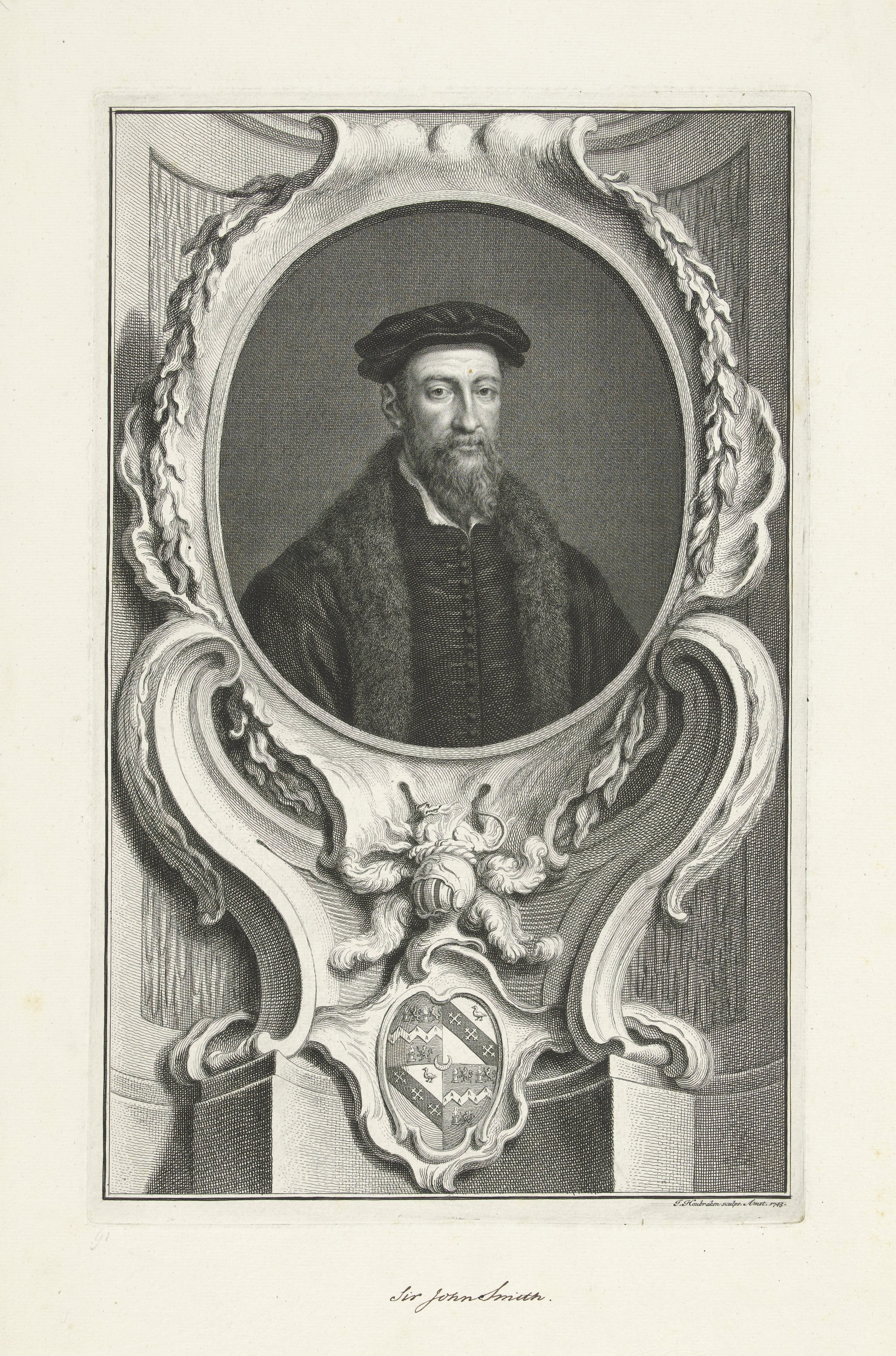 Portret van Thomas Smith